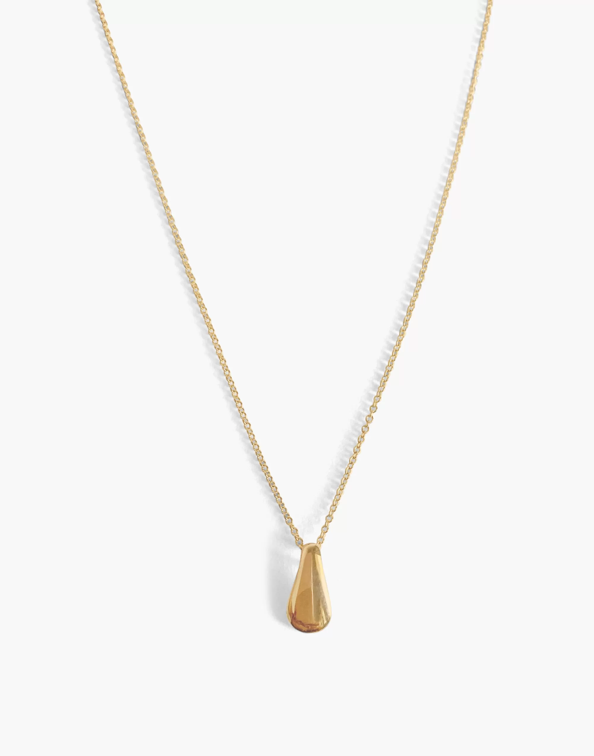 Madewell 14K Gold-Plated>14K Teardrop 18¿ Necklace Gold