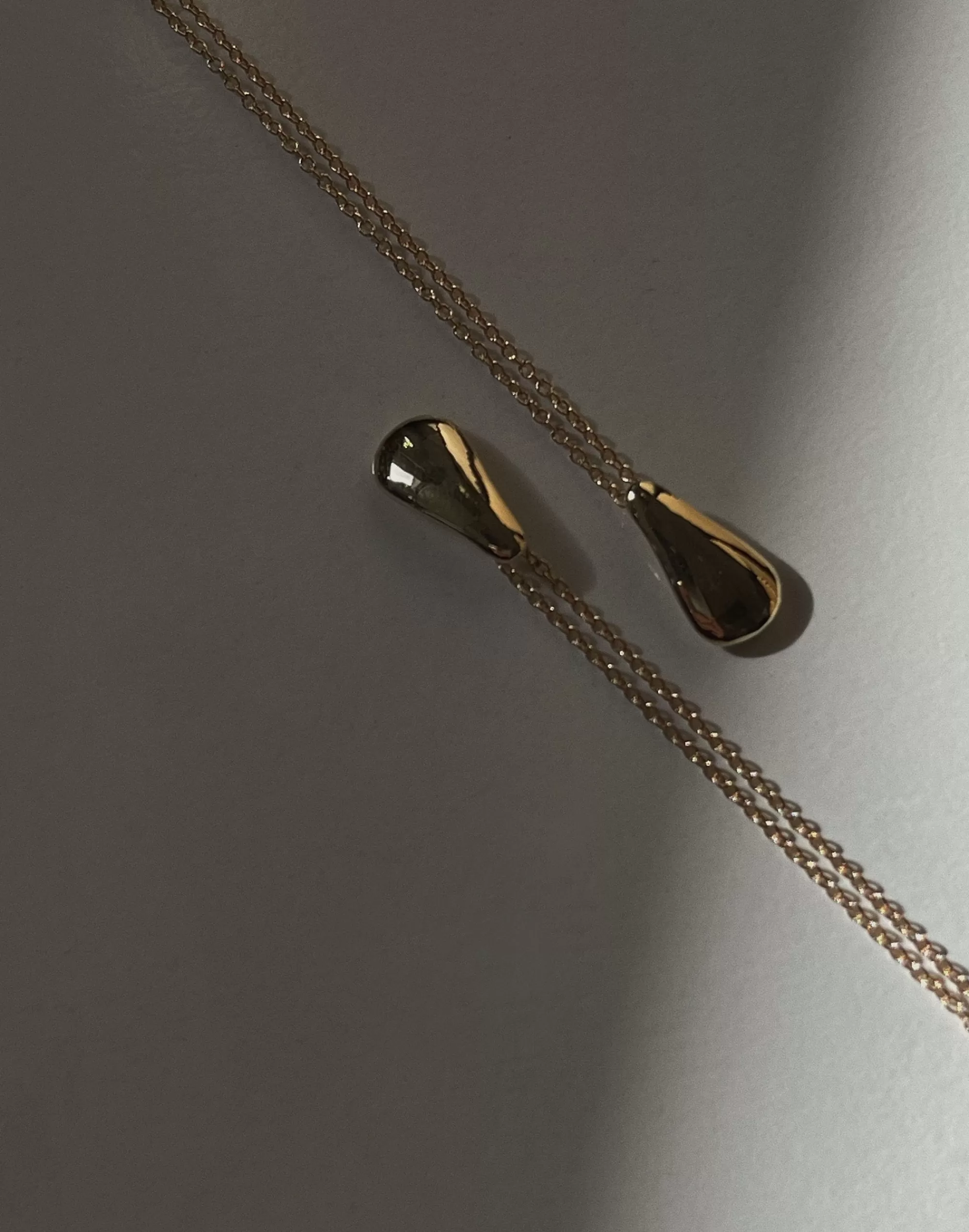 Madewell Fine Jewelry>14K Teardrop 20¿ Necklace Gold