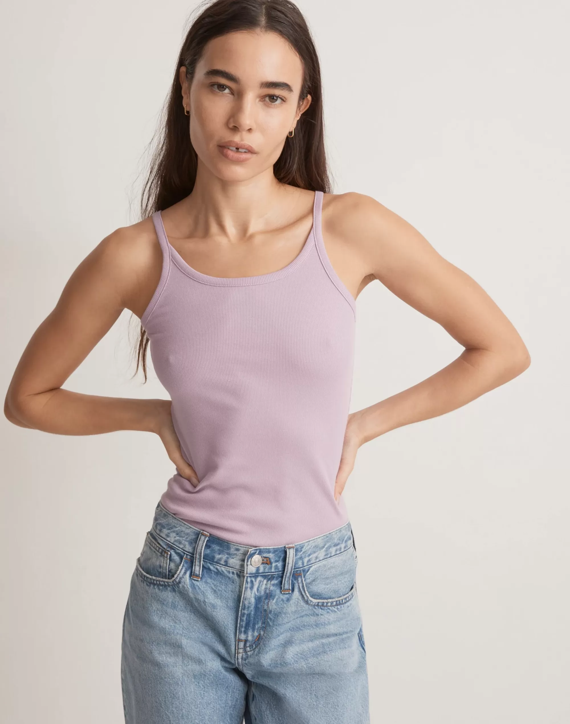 Madewell Tees>90S Tank Vibrant Lilac