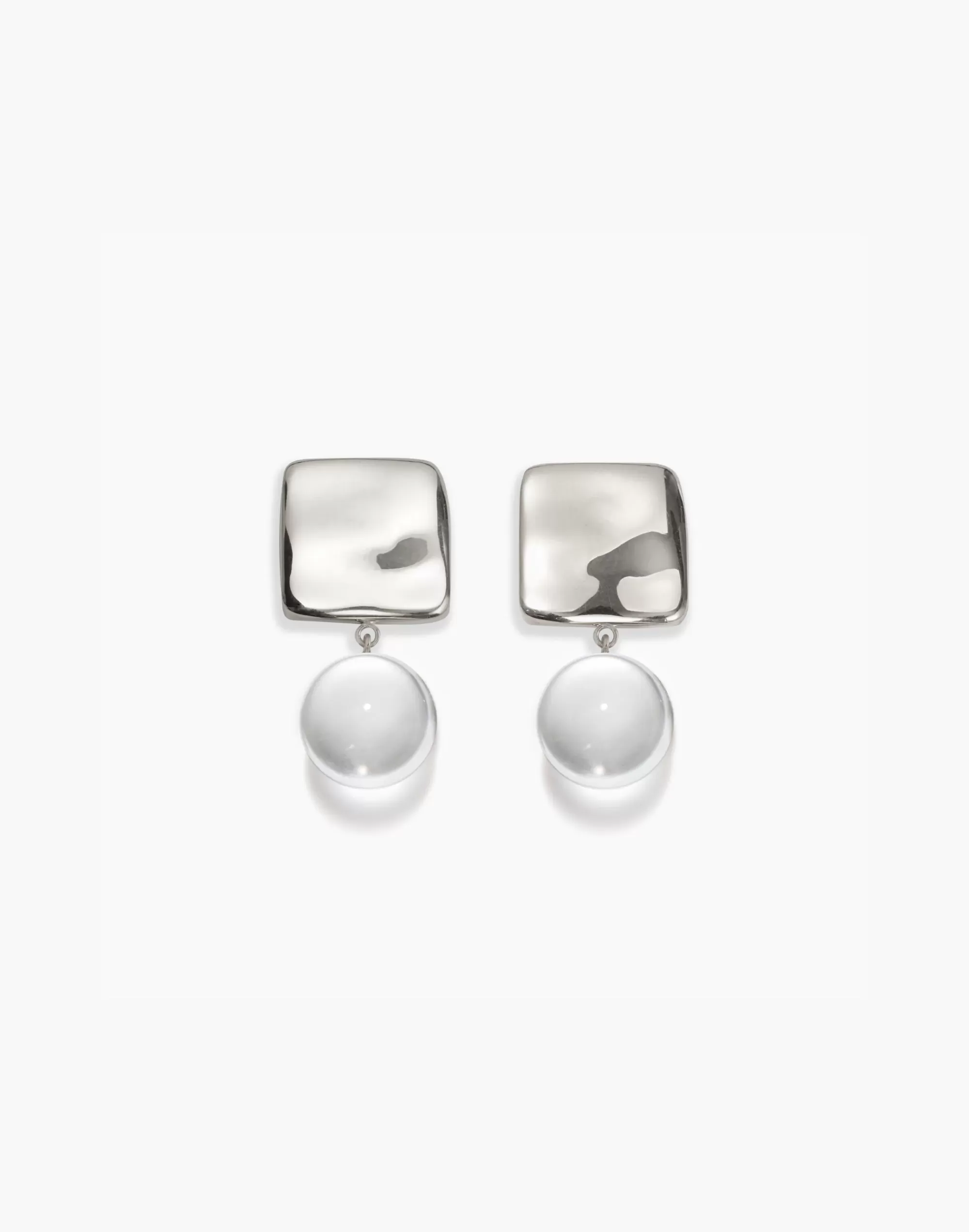 Madewell Earrings>Agmes Luca Earrings Silver