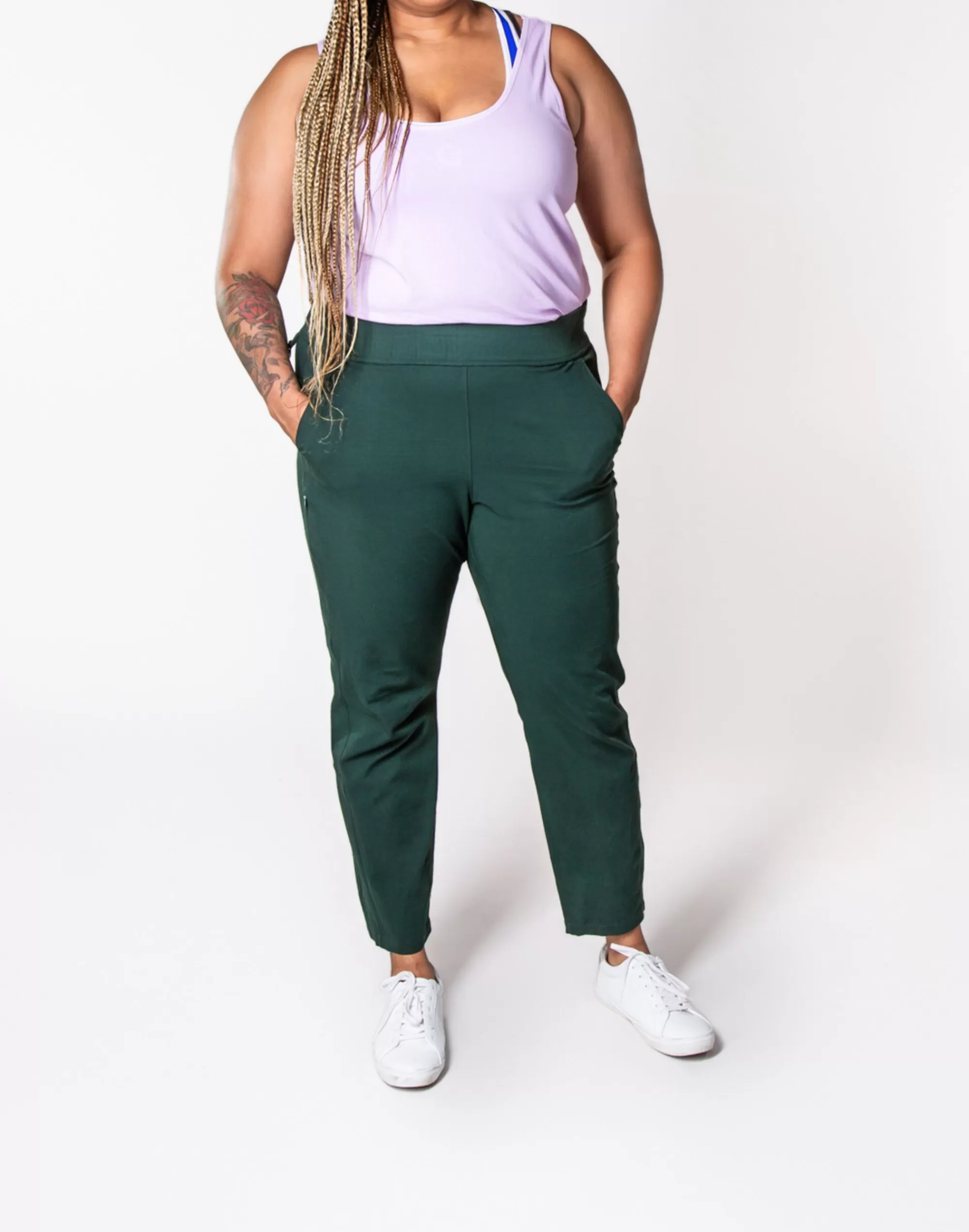 Madewell Activewear>Alder Open-Air Pants Forest Green