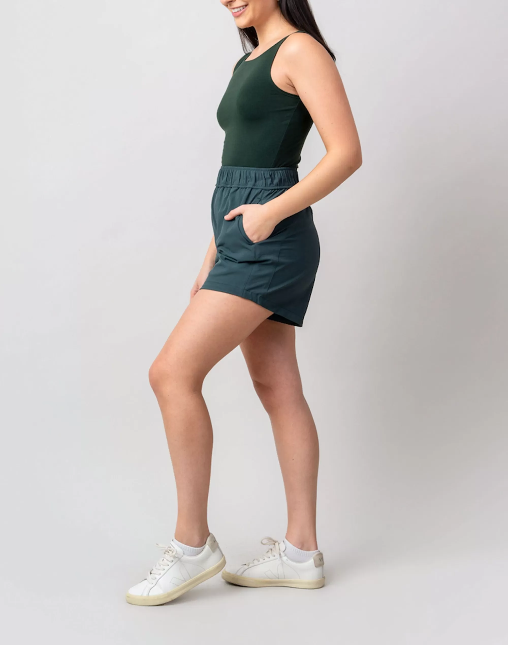 Madewell Activewear>Alder Surf's Up 5" Forest Green