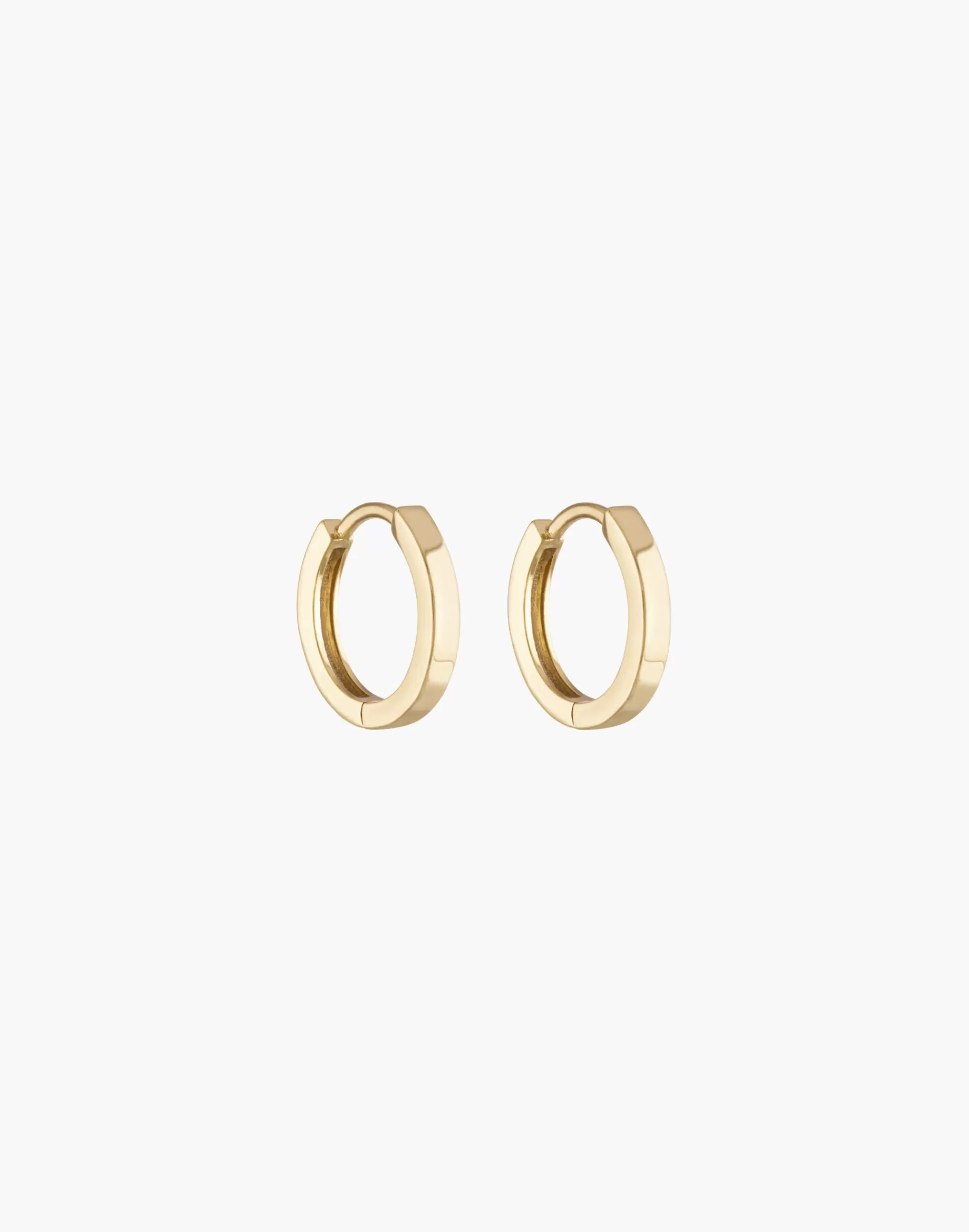 Madewell Earrings>Alexa Leigh 14K -Filled Huggie Hoop Earrings Gold