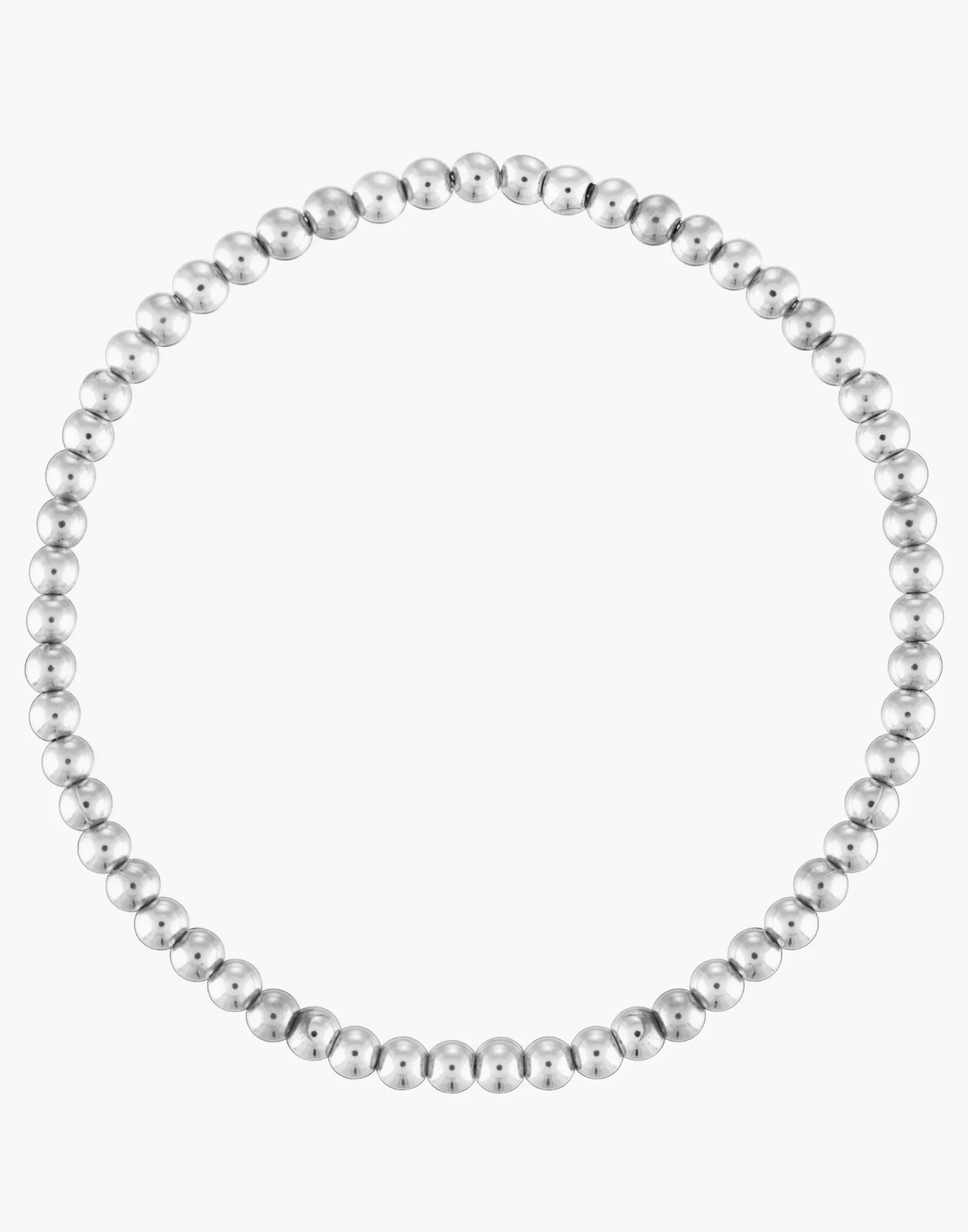 Madewell Bracelets>Alexa Leigh 4Mm Sterling Ball Bracelet Silver