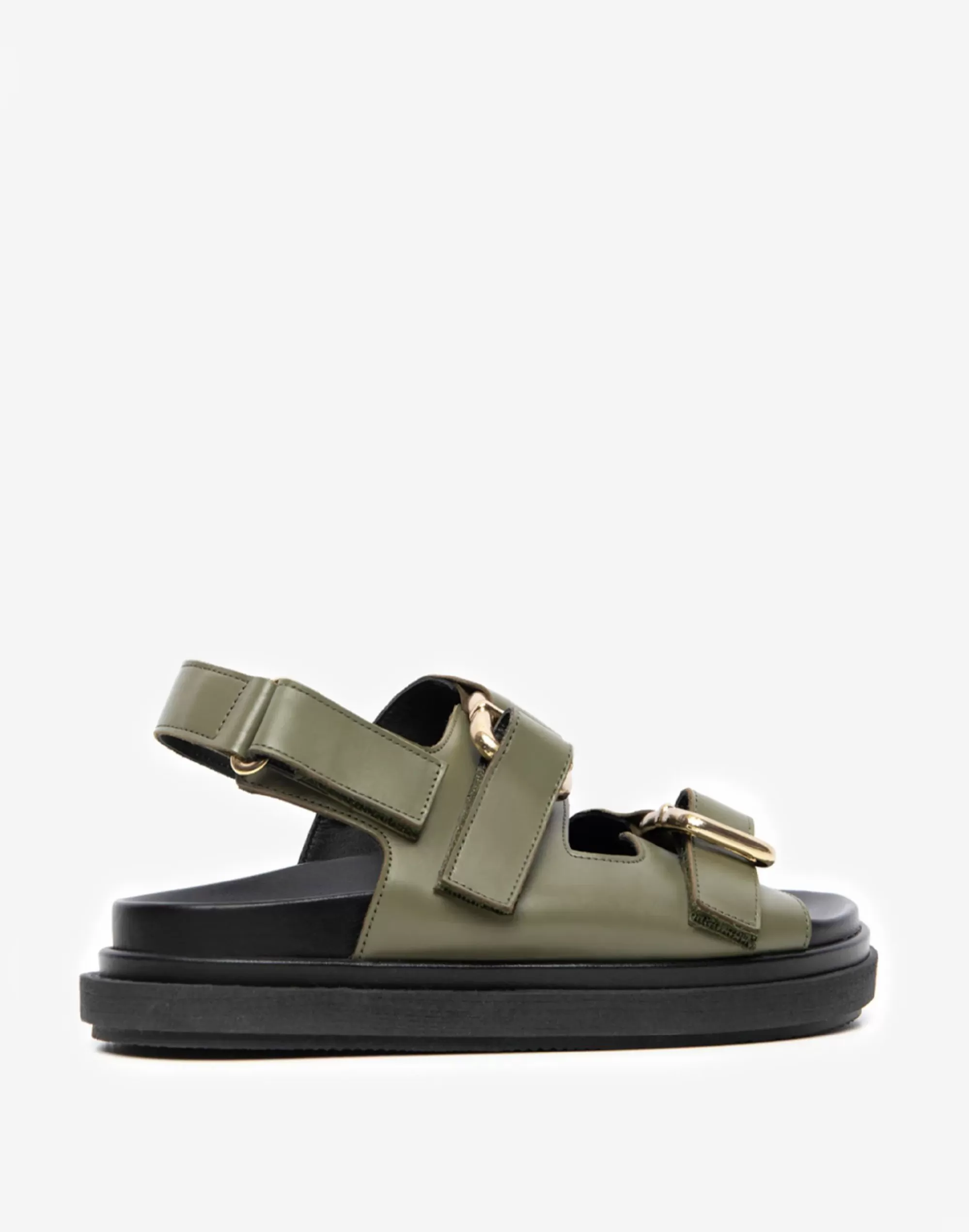 Madewell Sandals>Alohas Harper Sandal Dark Green