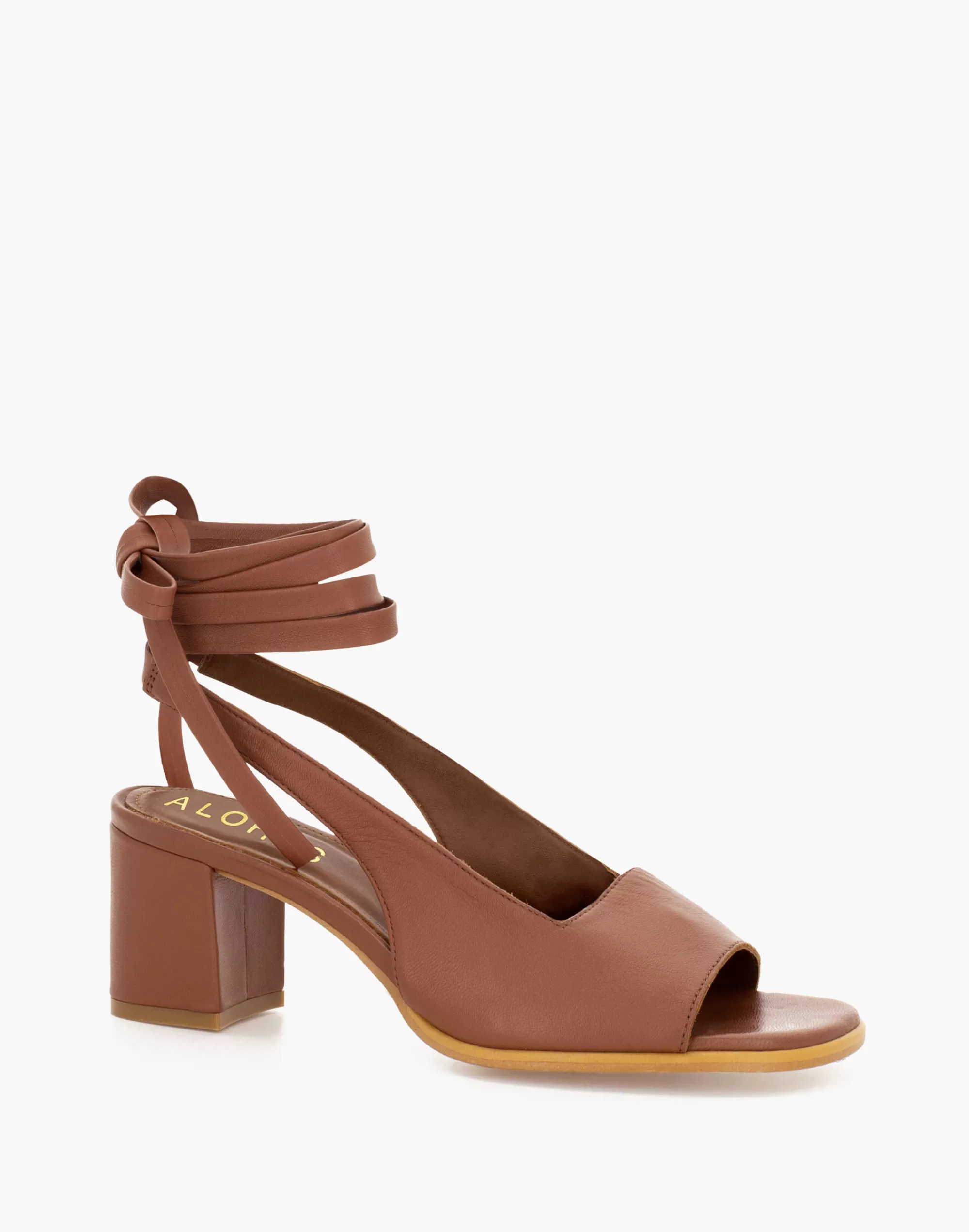 Madewell Sandals>Alohas Leather Lille Sandals Brown