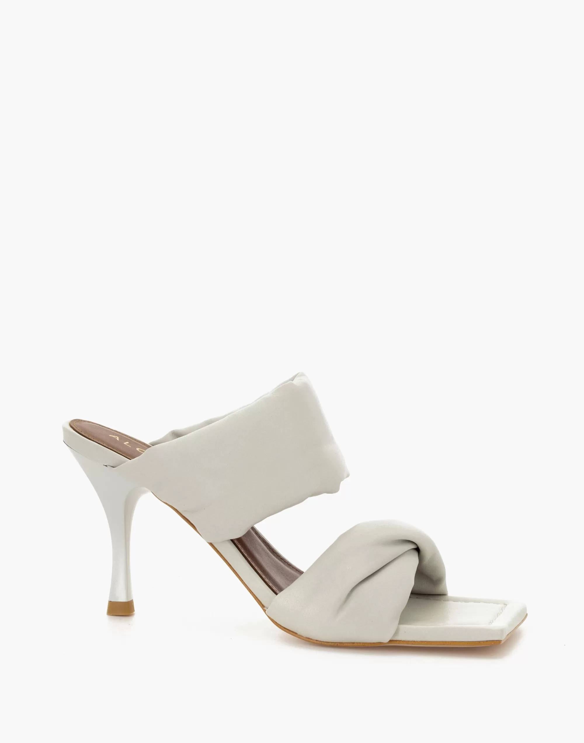 Madewell Sandals>Alohas Leather Twist Strap Sandals White