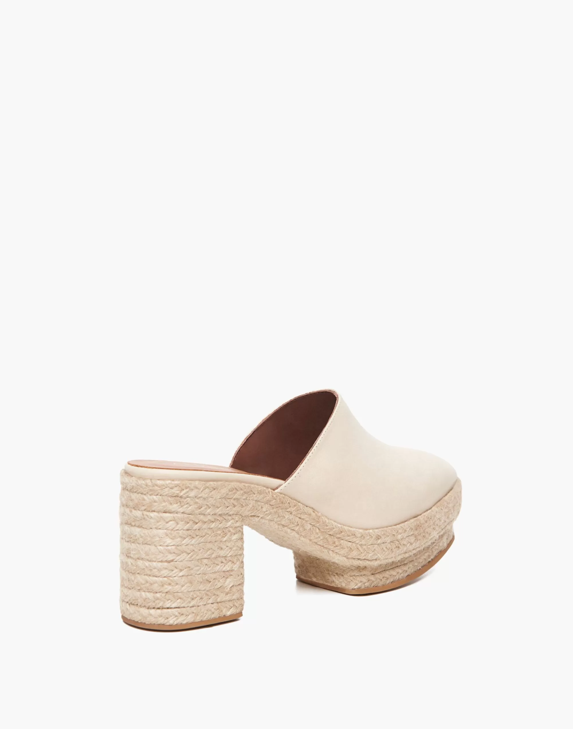 Madewell Heels>Alohas Pico Clog Ivory White