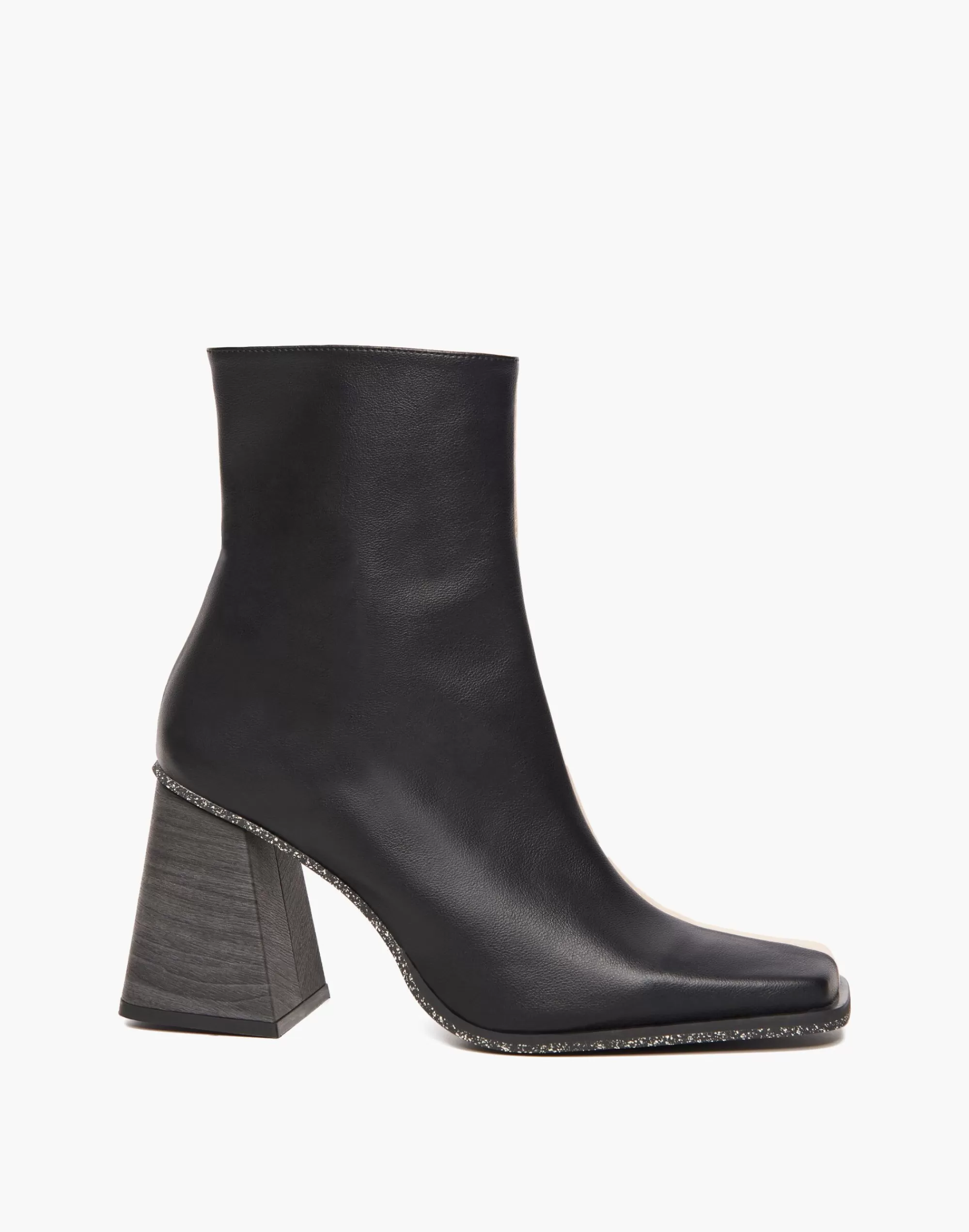 Madewell Boots>Alohas South Bicolor Boot Black Multi