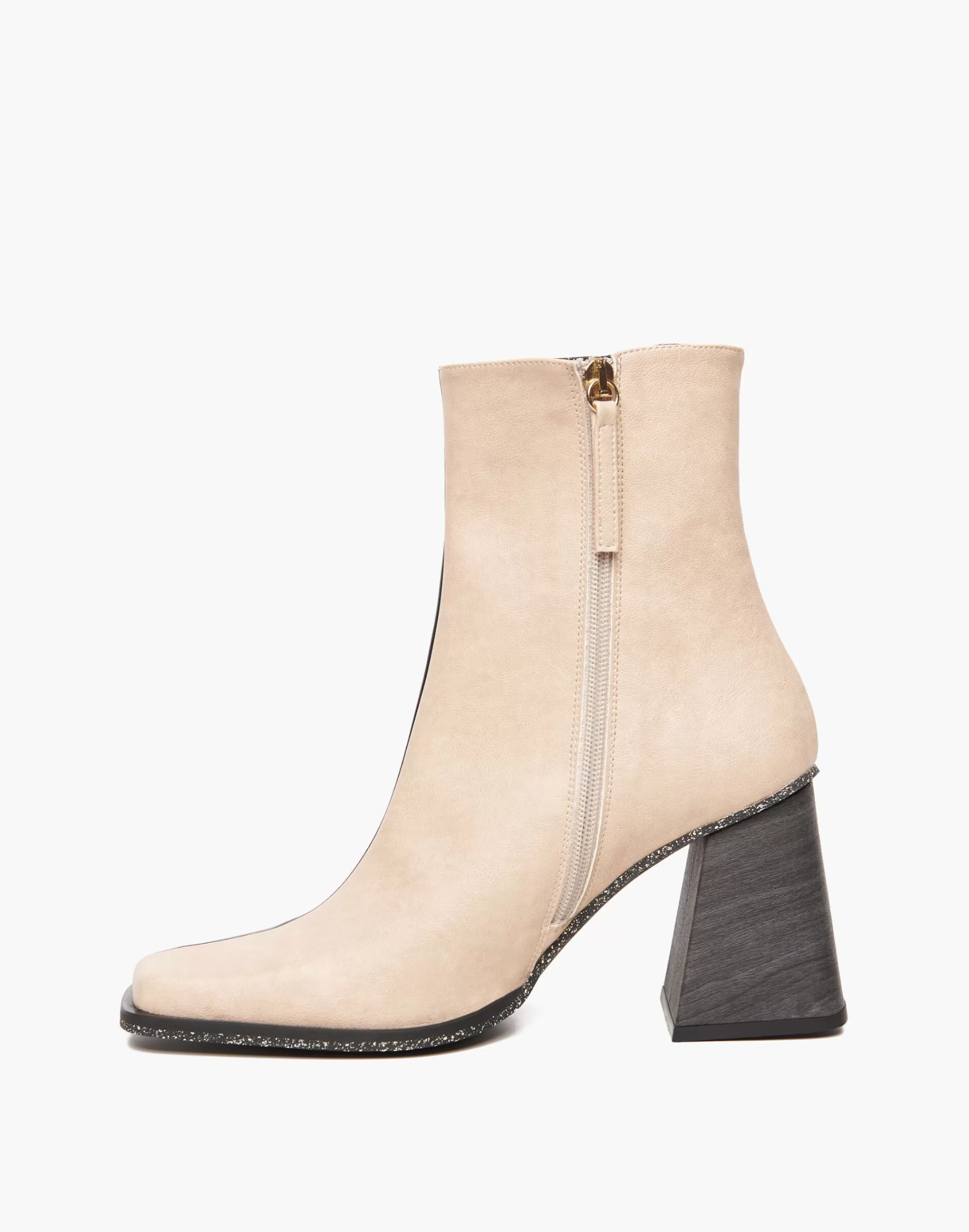 Madewell Boots>Alohas South Bicolor Boot Black Multi