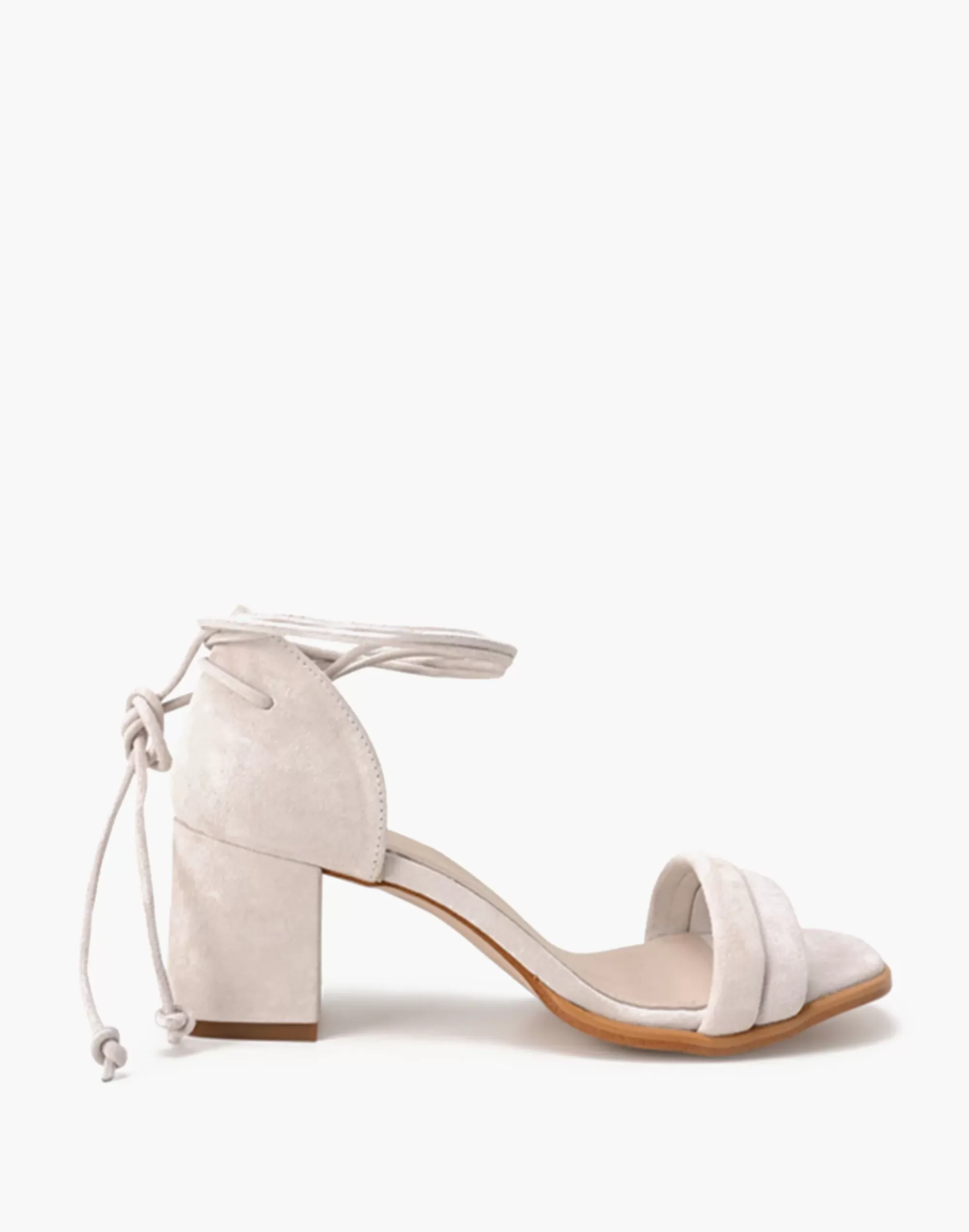 Madewell Sandals>Alohas Suede Dakota Ice Sandals White