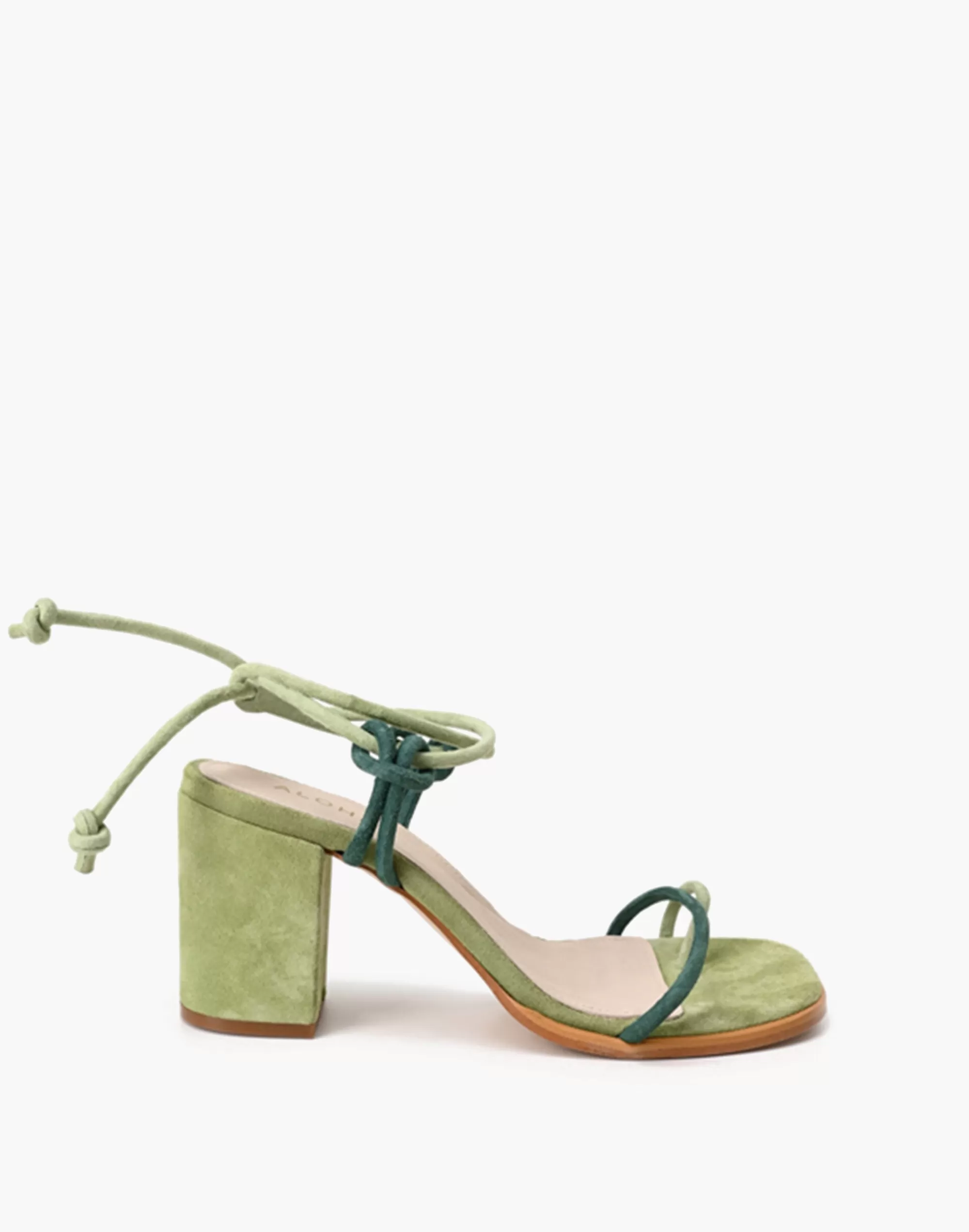 Madewell Sandals>Alohas Suede Grace Sandals Green