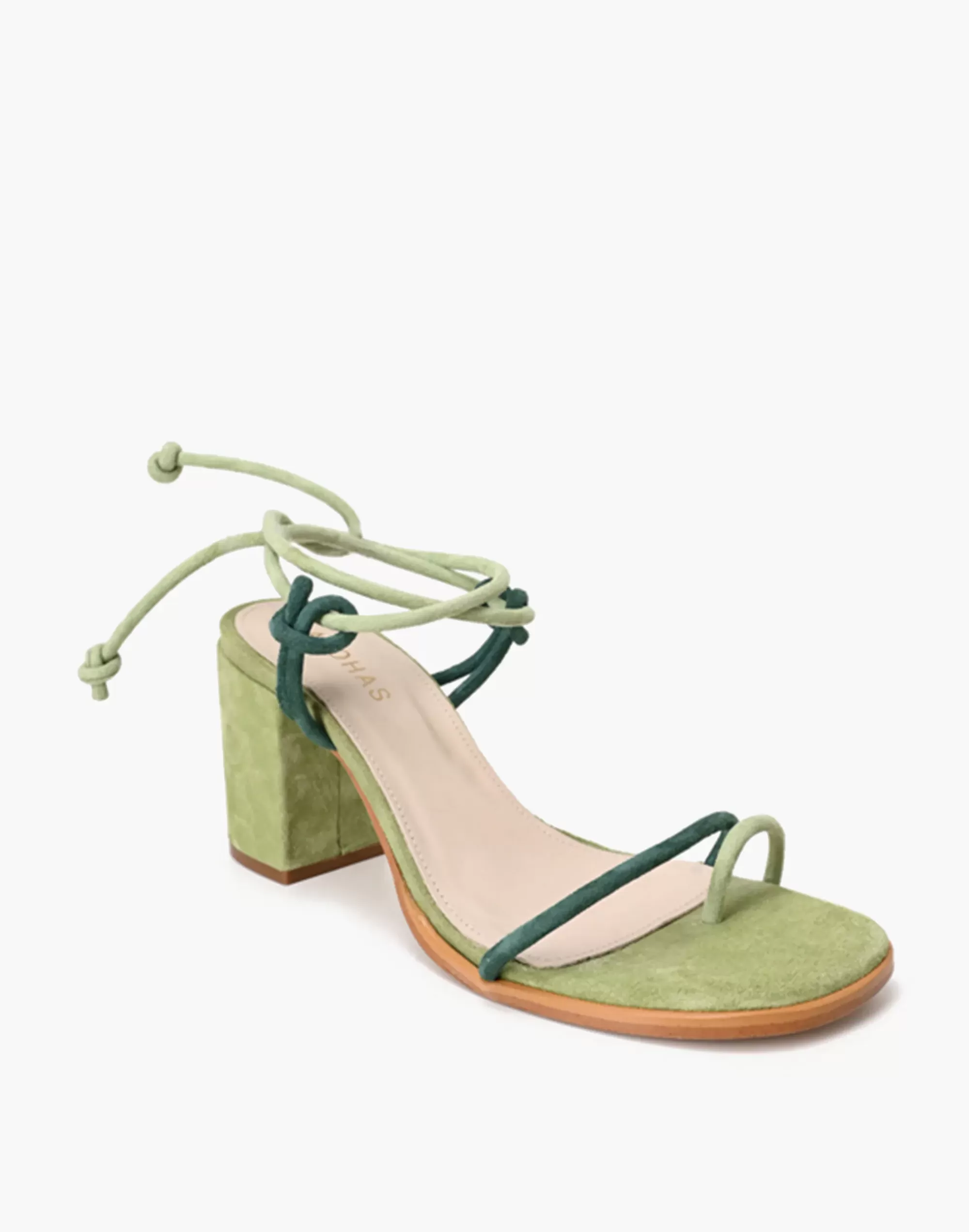 Madewell Sandals>Alohas Suede Grace Sandals Green