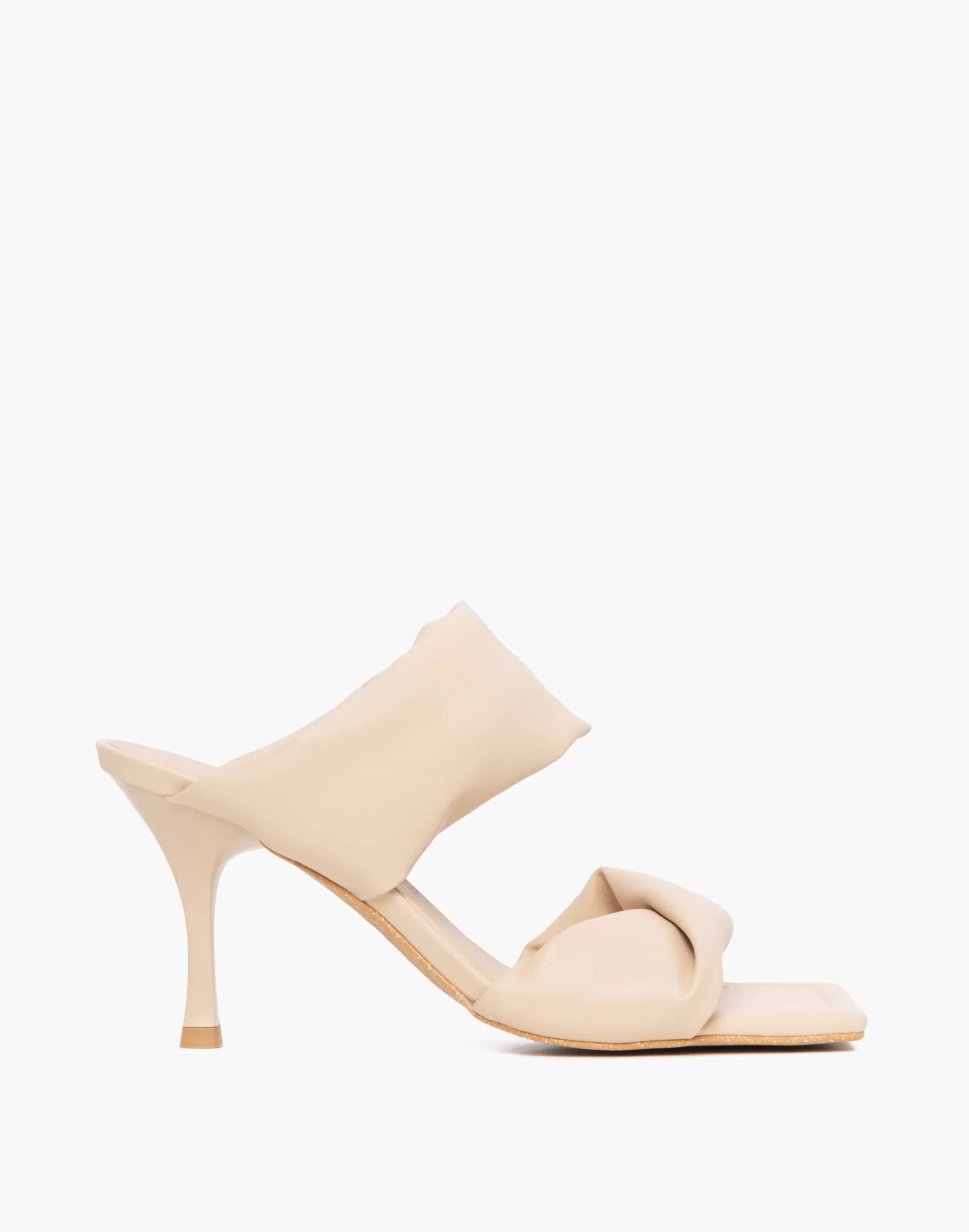 Madewell Heels>Alohas Twist Strap Sandal Ivory White