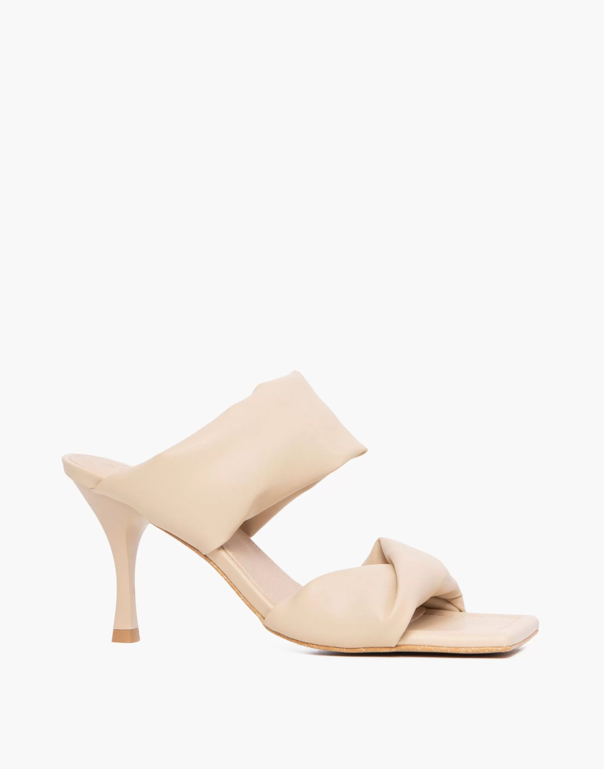 Madewell Heels>Alohas Twist Strap Sandal Ivory White