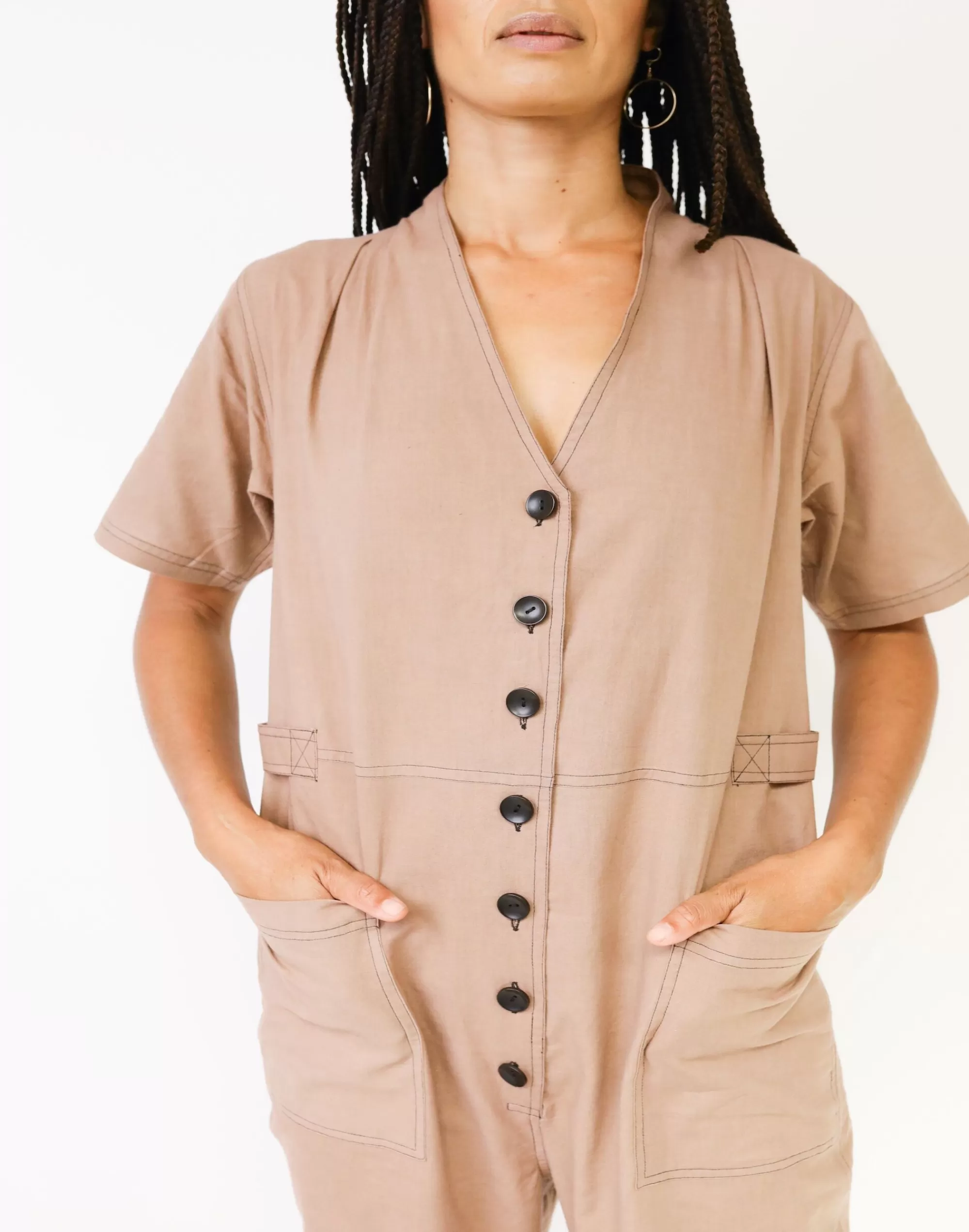 Madewell Jumpsuits & Overalls>Amelia Romper Taupe