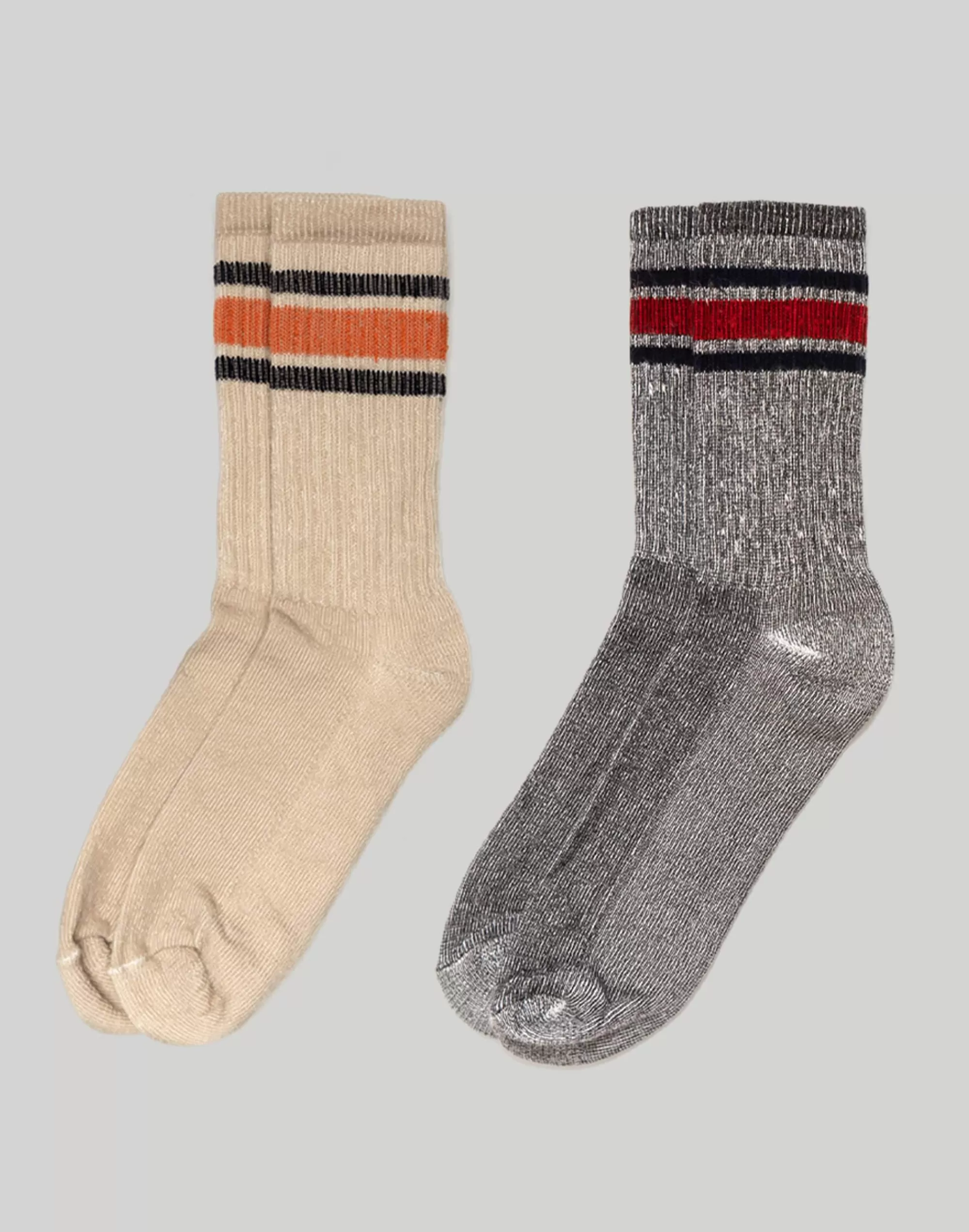 Madewell Socks>American Trench Merino Activity Socks 2 Pack Multi