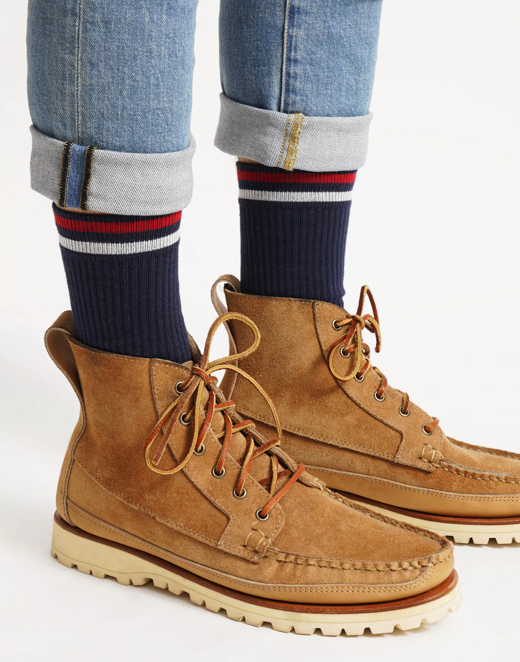 Madewell Socks>American Trench Two-Pack Kennedy Luxe Athletic Socks Multi