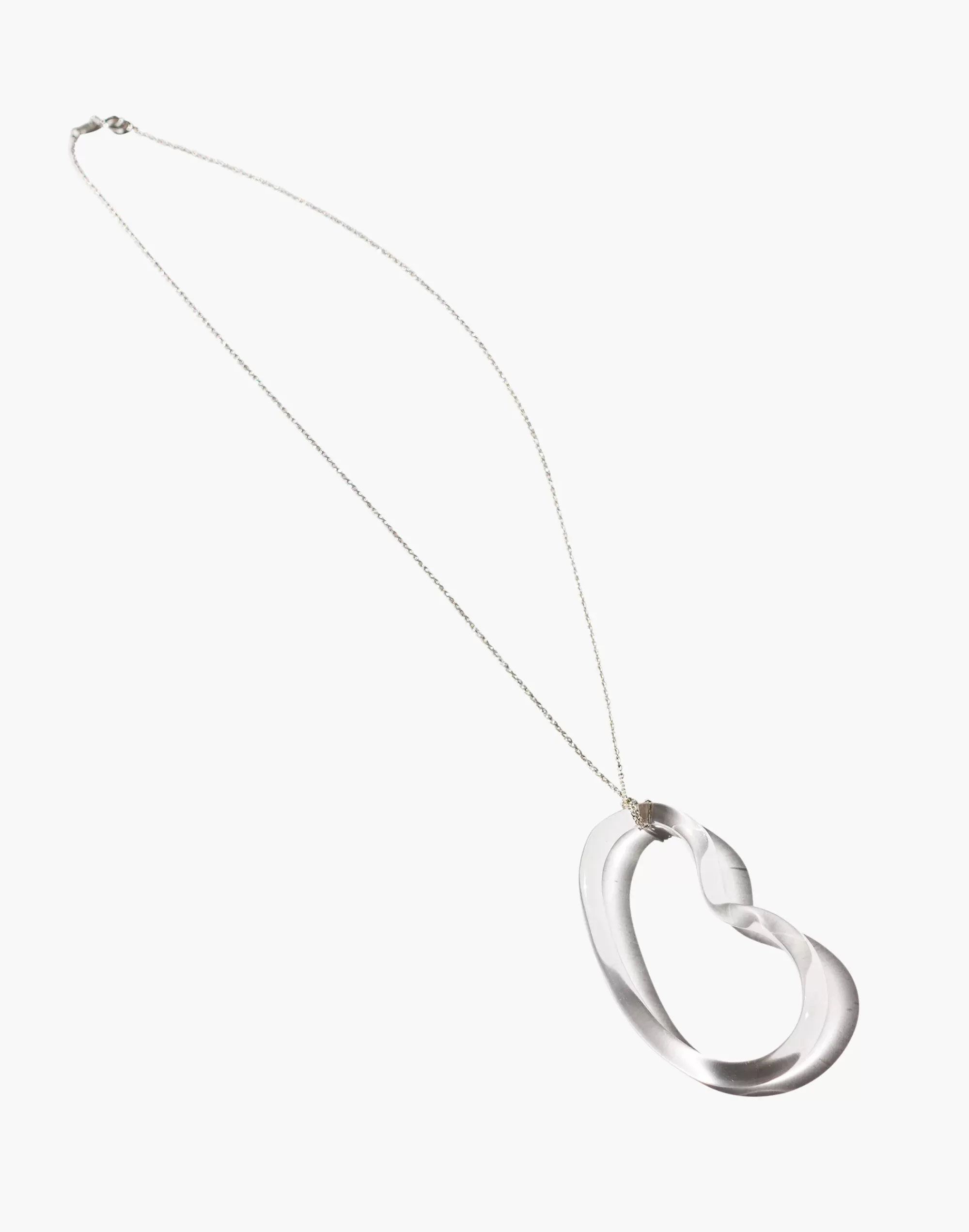 Madewell Necklaces>Arensbourg Clear Bean Pendant Necklace One Color