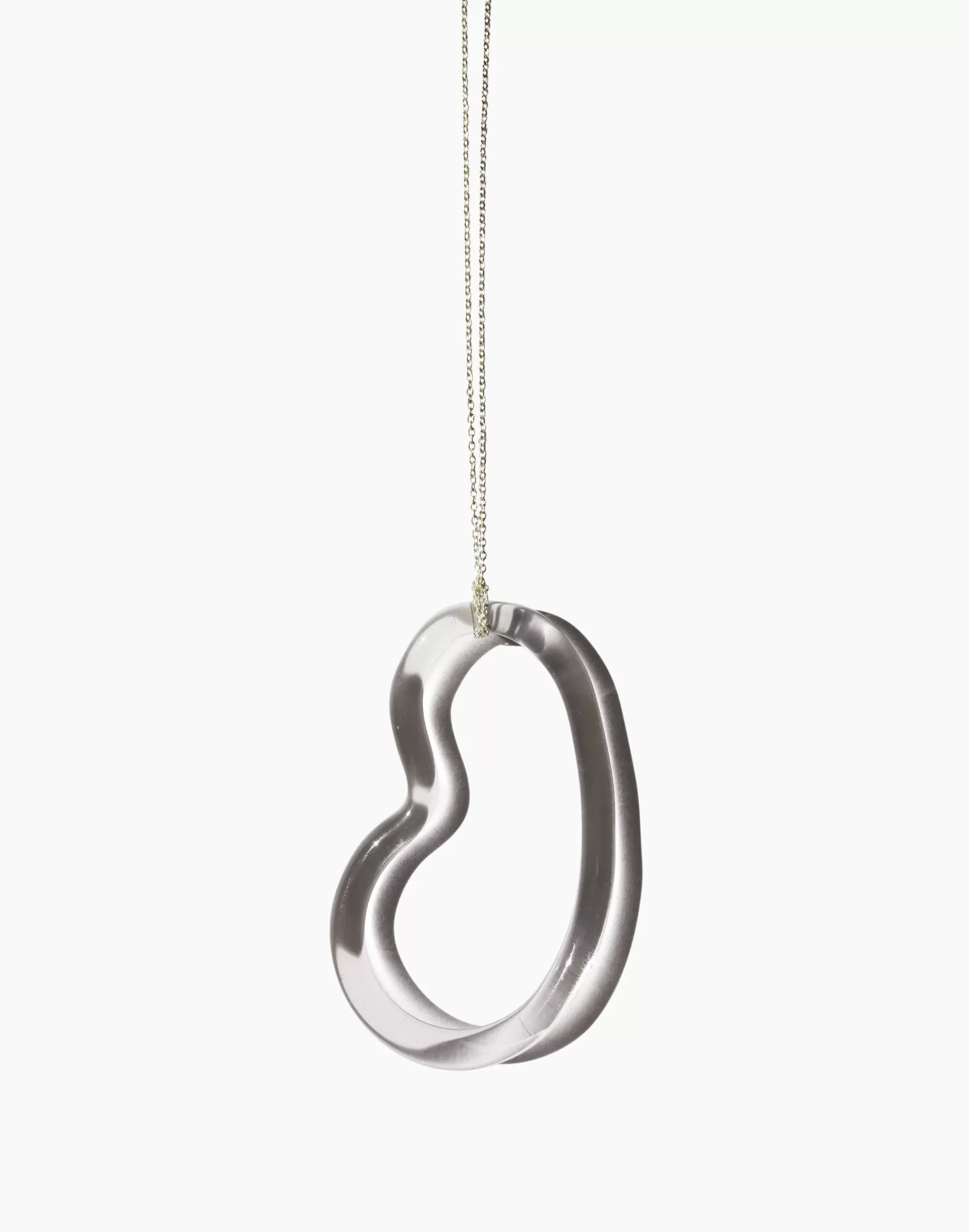 Madewell Necklaces>Arensbourg Clear Bean Pendant Necklace One Color