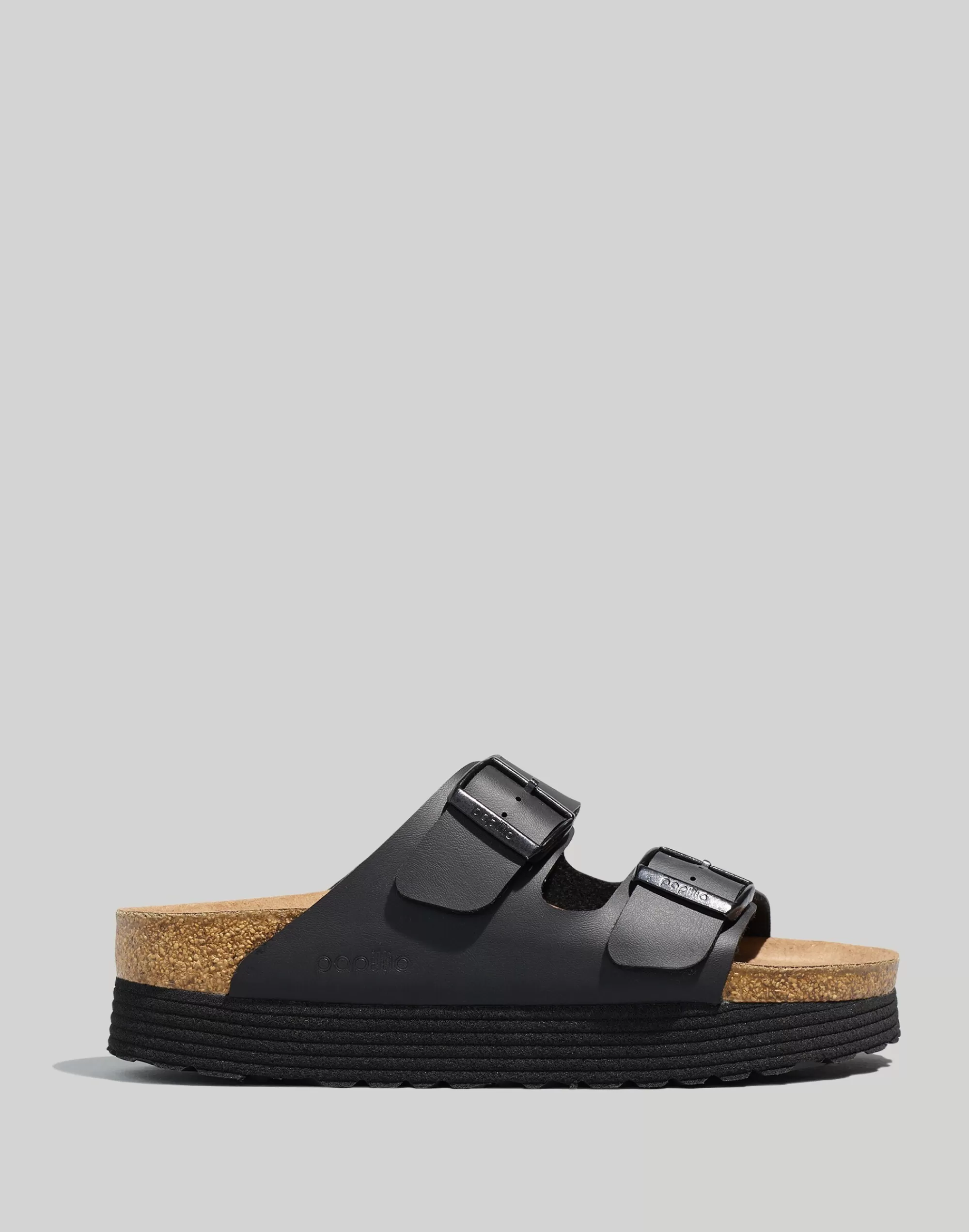 Madewell Sandals>Arizona Vegan Platform Sandals Black