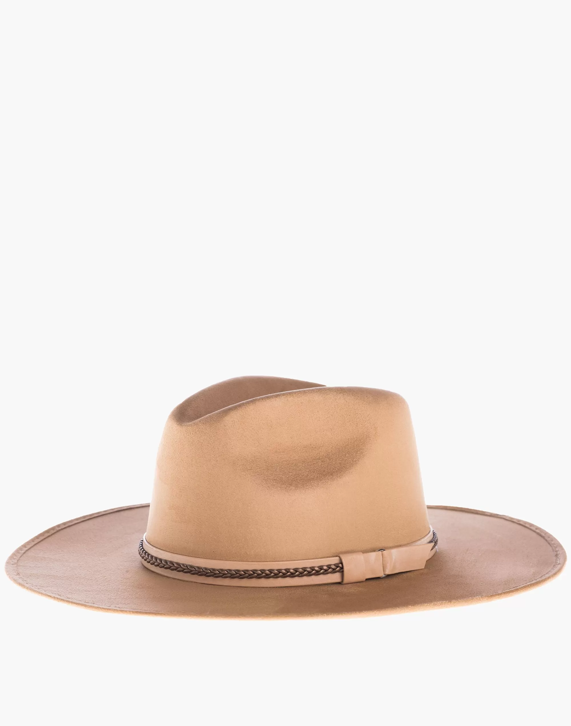 Madewell Hats>Asn Vegan Suede Denali Rancher Hat Tan