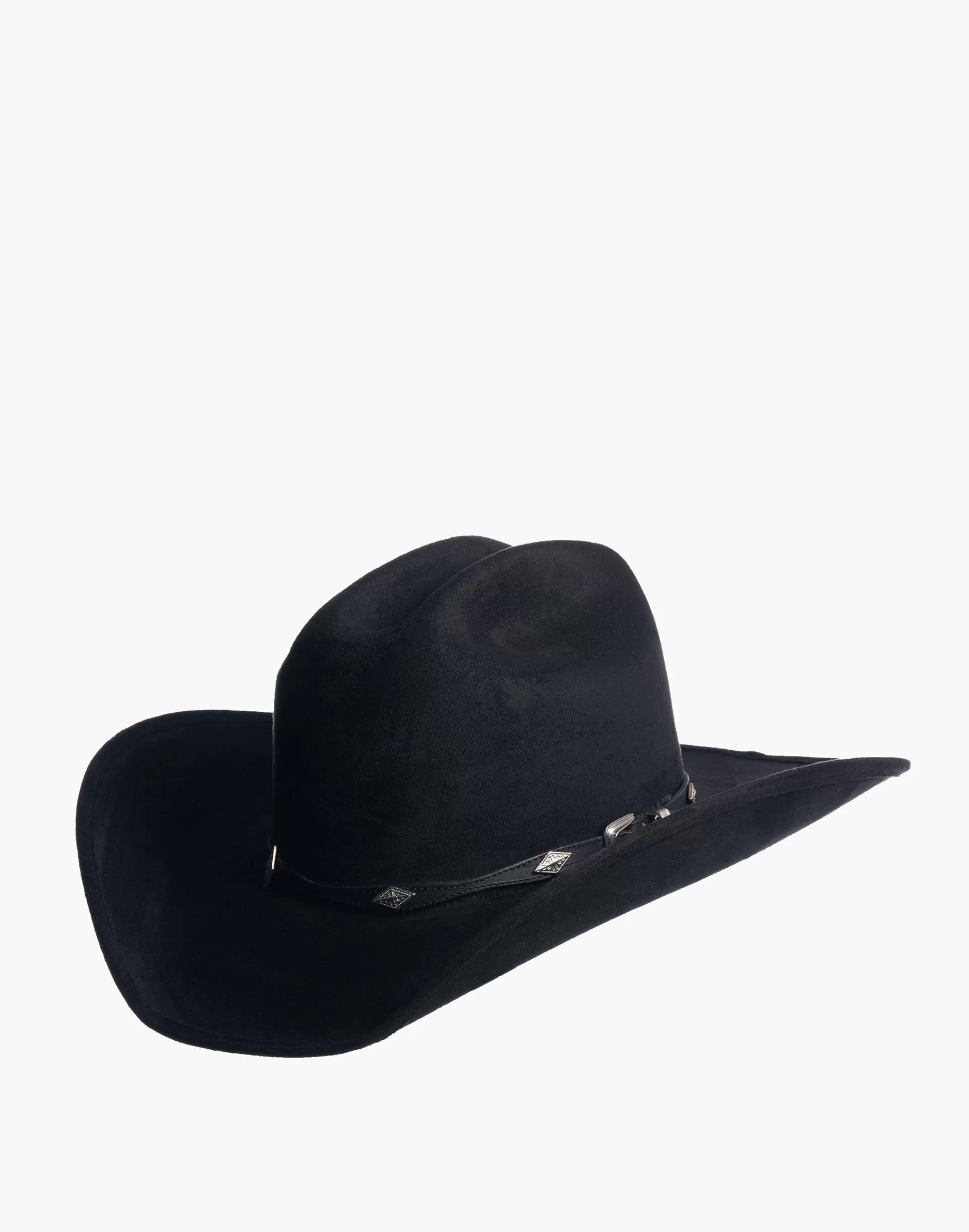 Madewell Hats>Asn Vegan Suede Dolly Western Hat Black