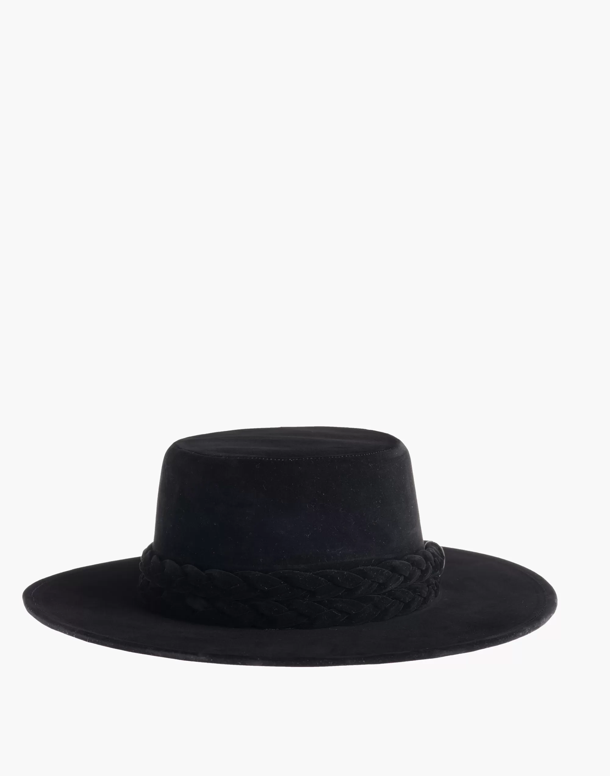 Madewell Hats>Asn Velour Constellation Boater Hat Black