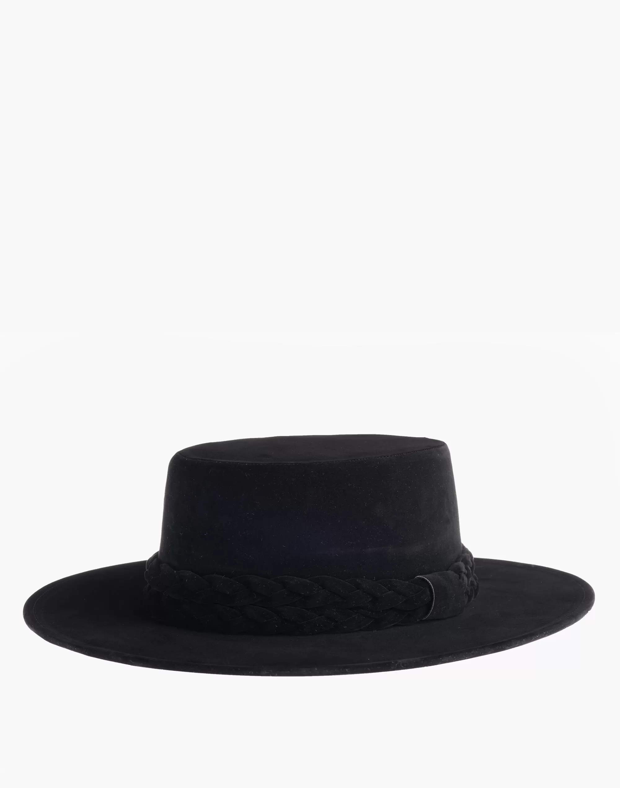 Madewell Hats>Asn Velour Constellation Boater Hat Black