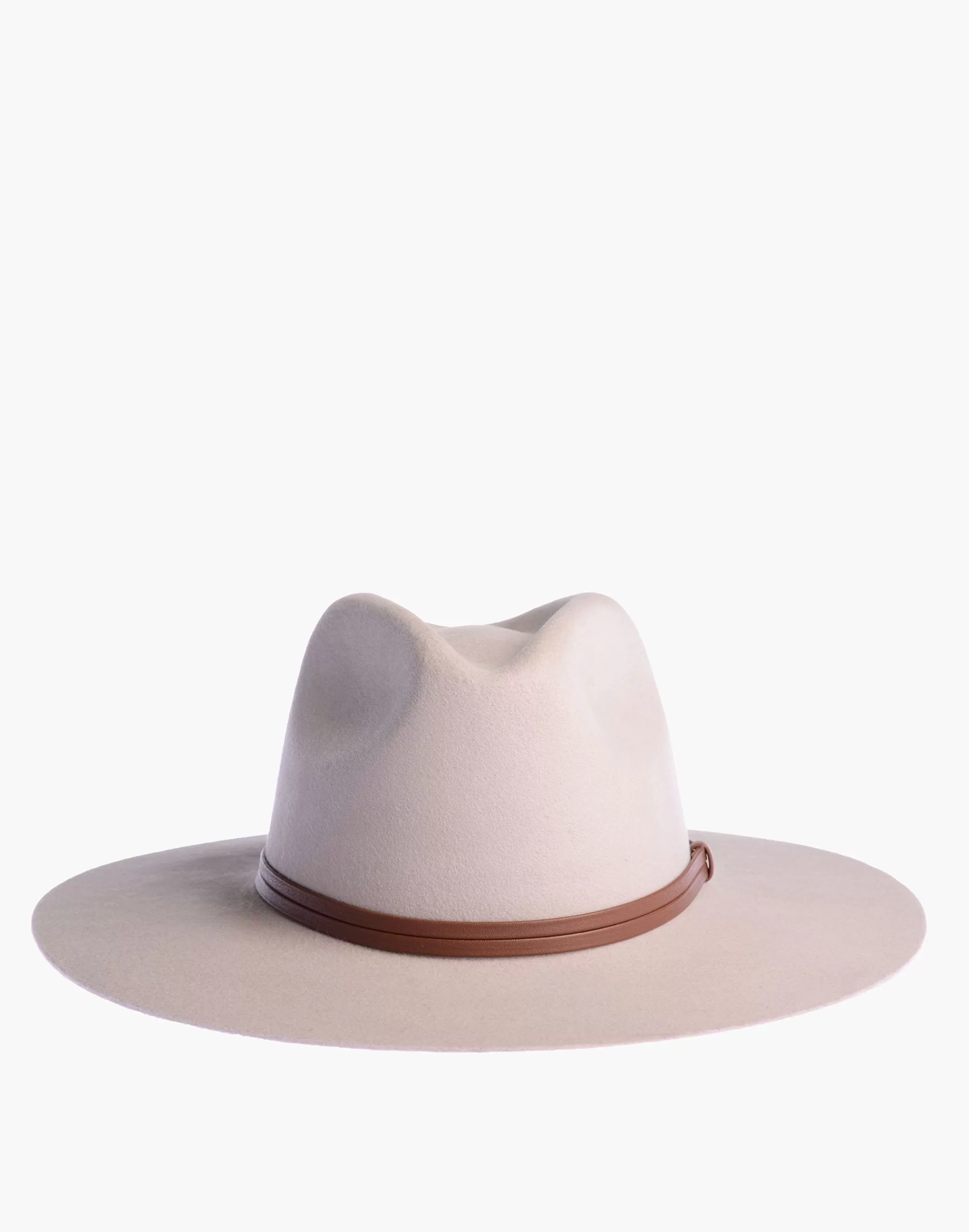 Madewell Hats>Asn Wool Felt Sahara Wide-Brimmed Hat Taupe