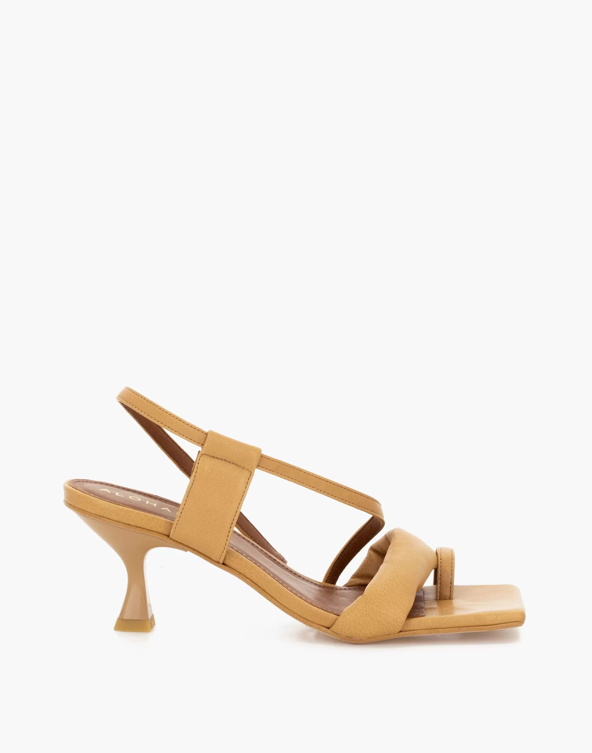 Madewell Sandals>Asymmetric Straps Camel