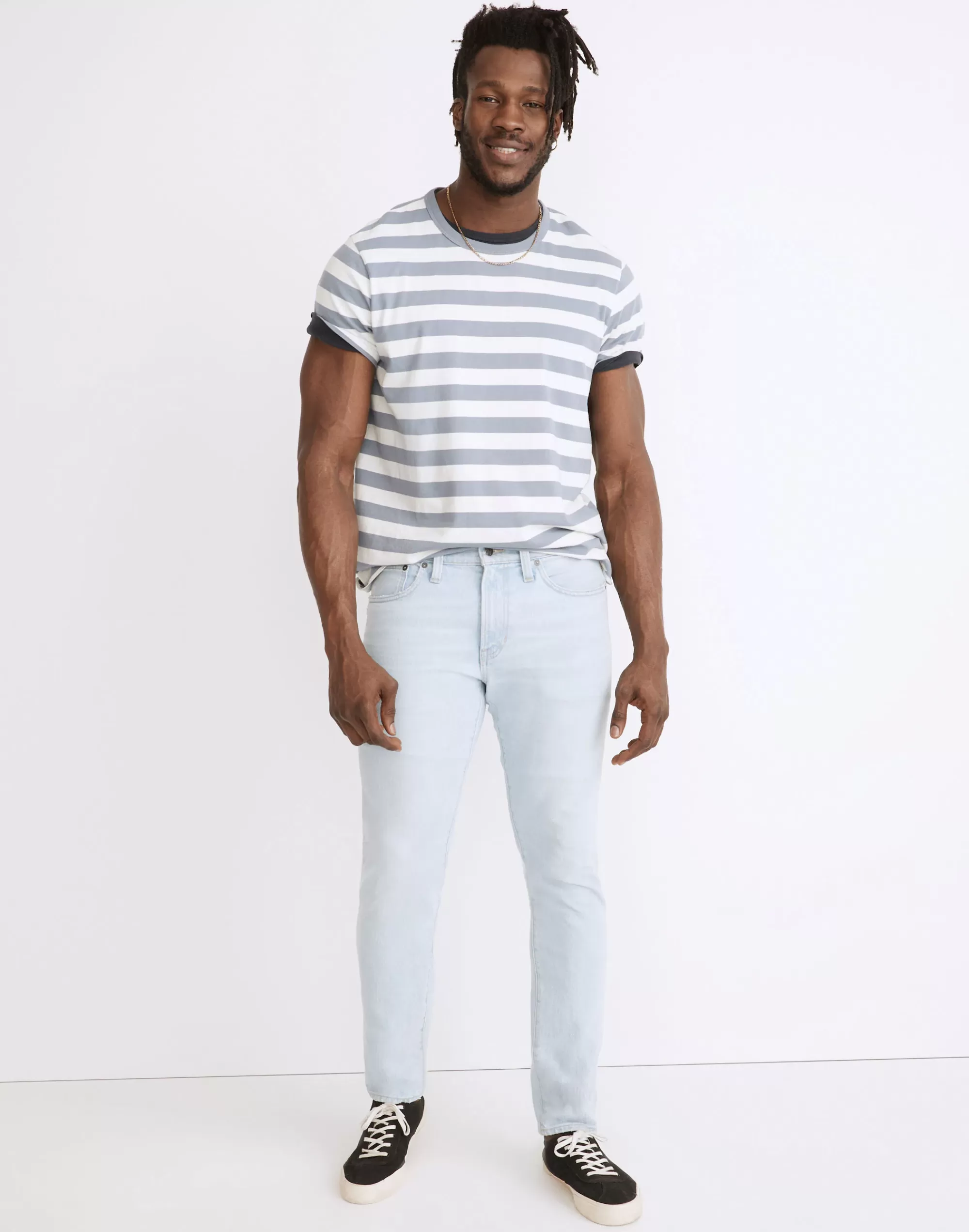 Madewell Athletic Slim Jeans>Athletic Slim Jeans In Benefield Wash