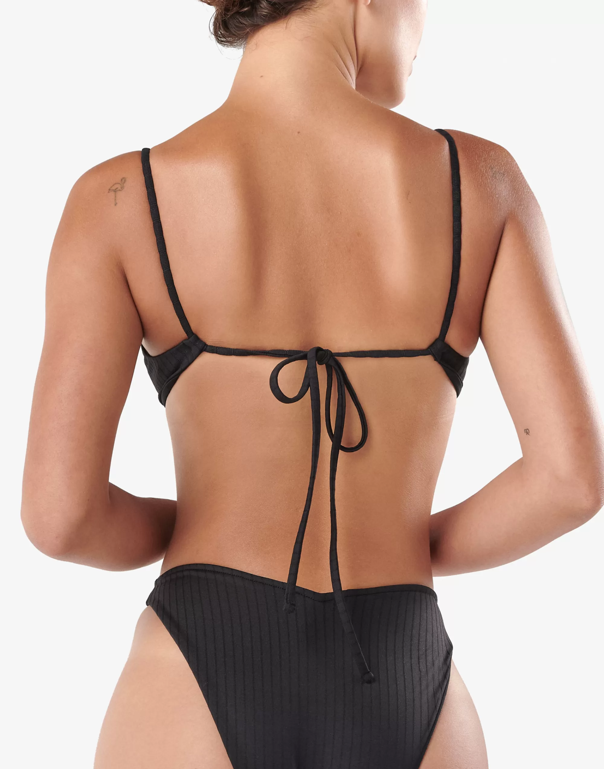 Madewell Swim>Atitlan Bikini Top Black