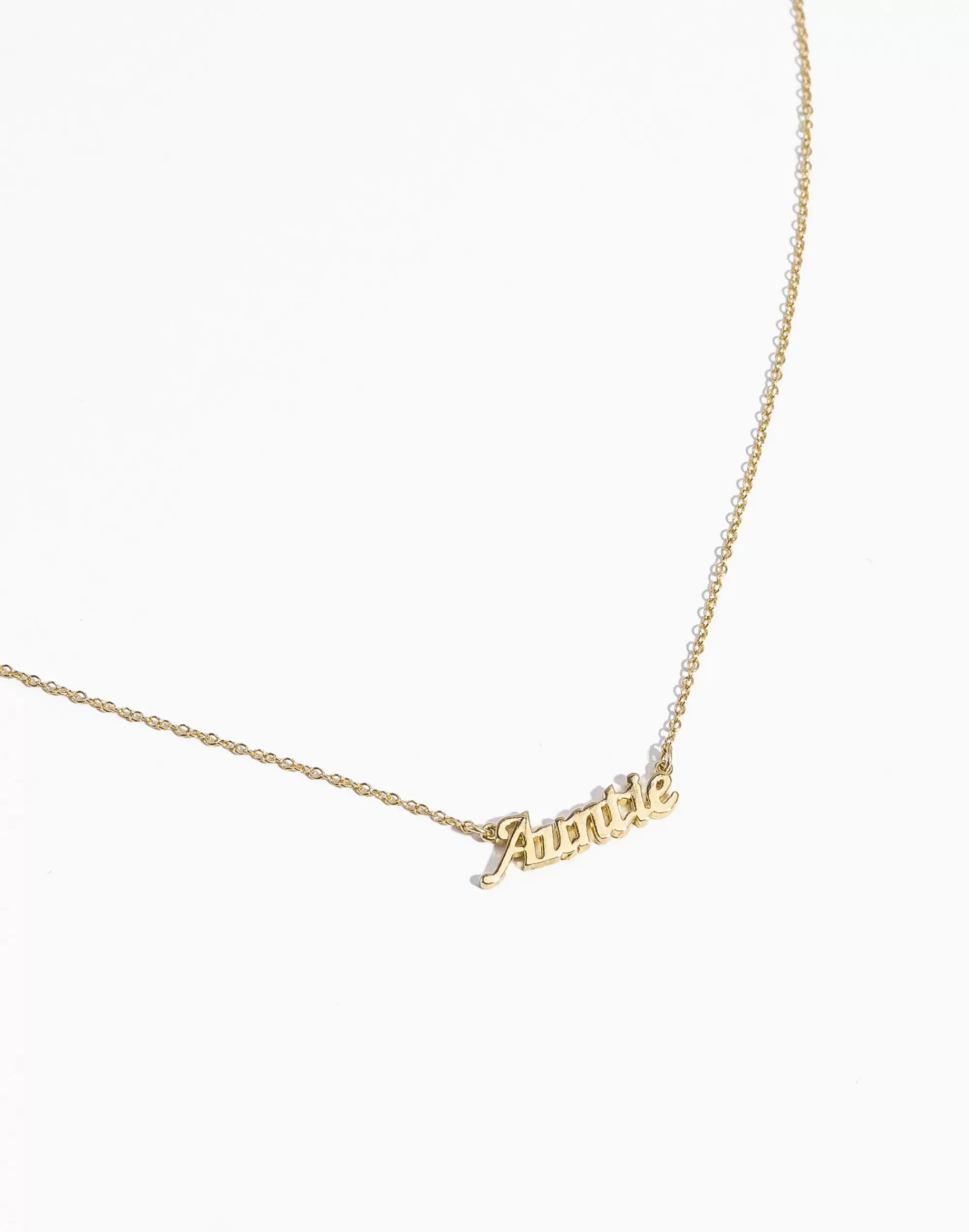 Madewell Necklaces>Auntie Necklace Gold