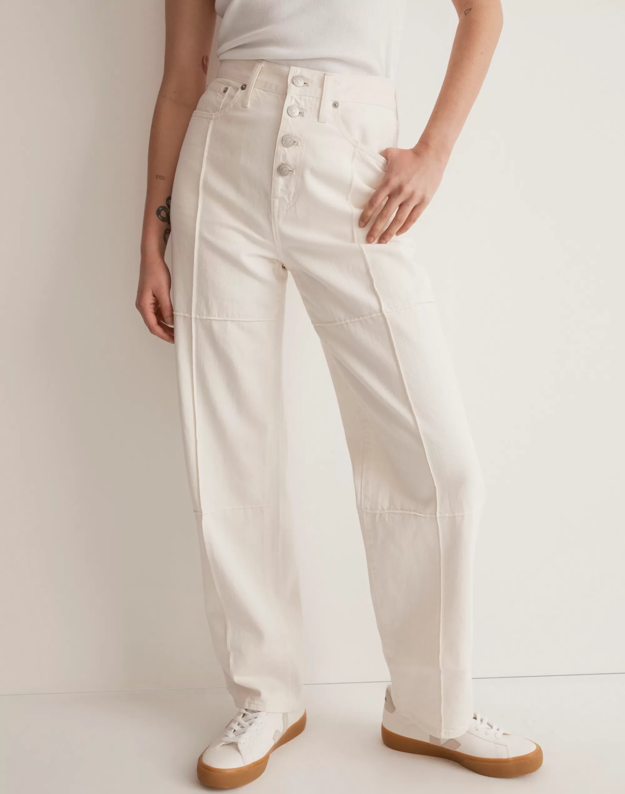 Madewell Jeans>Baggy Straight Jeans In Vintage Canvas