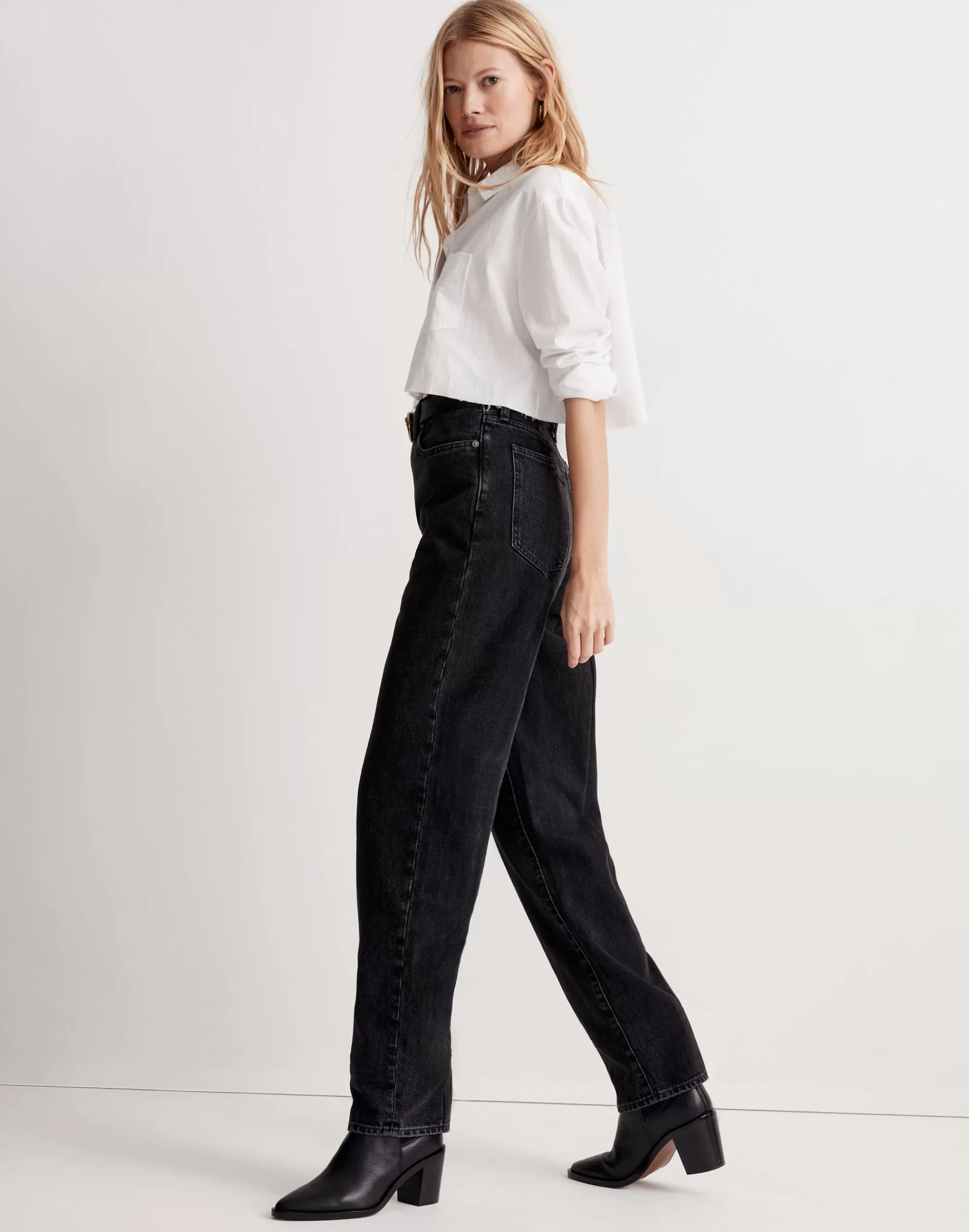 Madewell Baggy Jeans>Baggy Straight Jeans In Raybard Wash