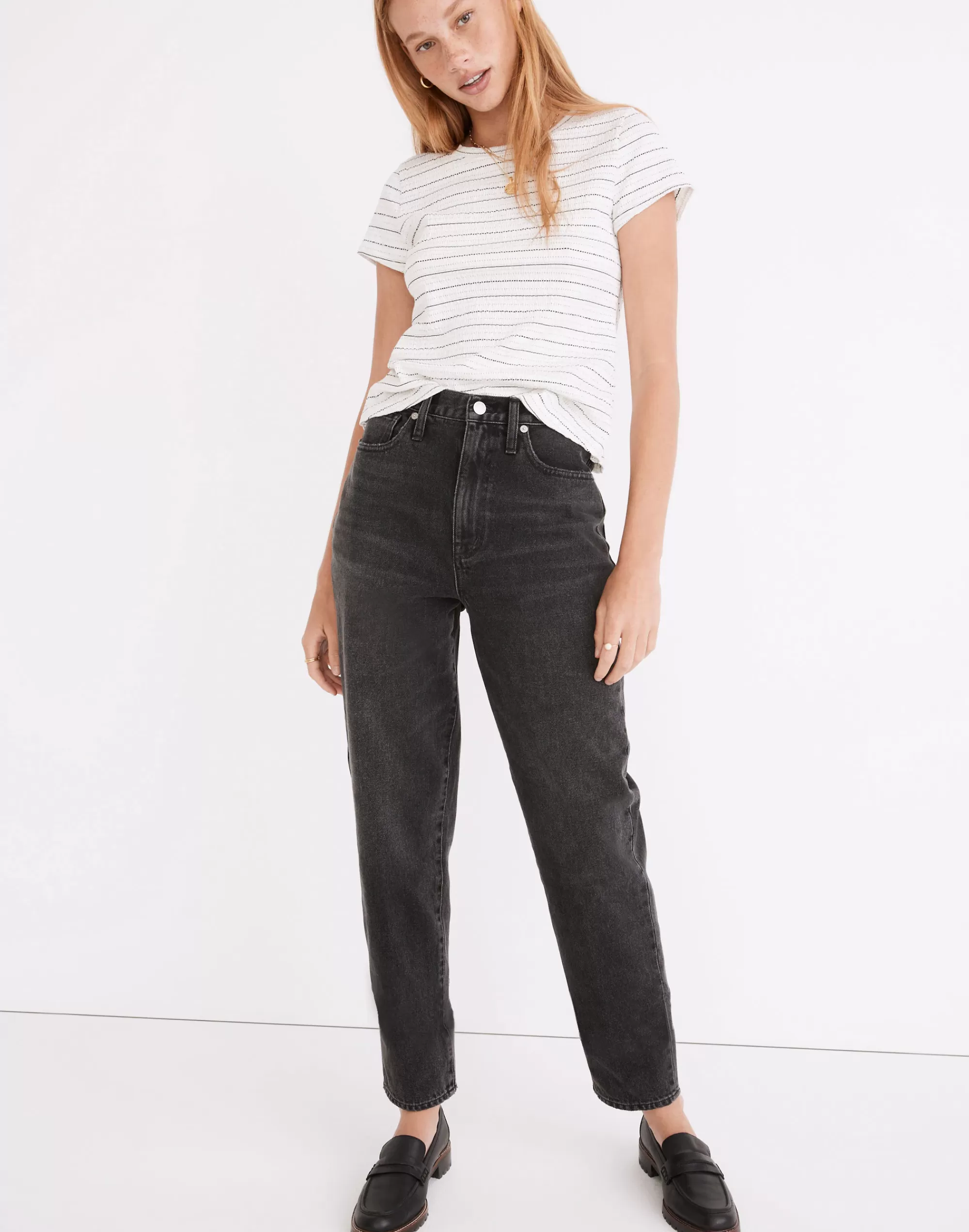 Madewell Baggy Jeans>Baggy Tapered Jeans In Mackinnon Wash