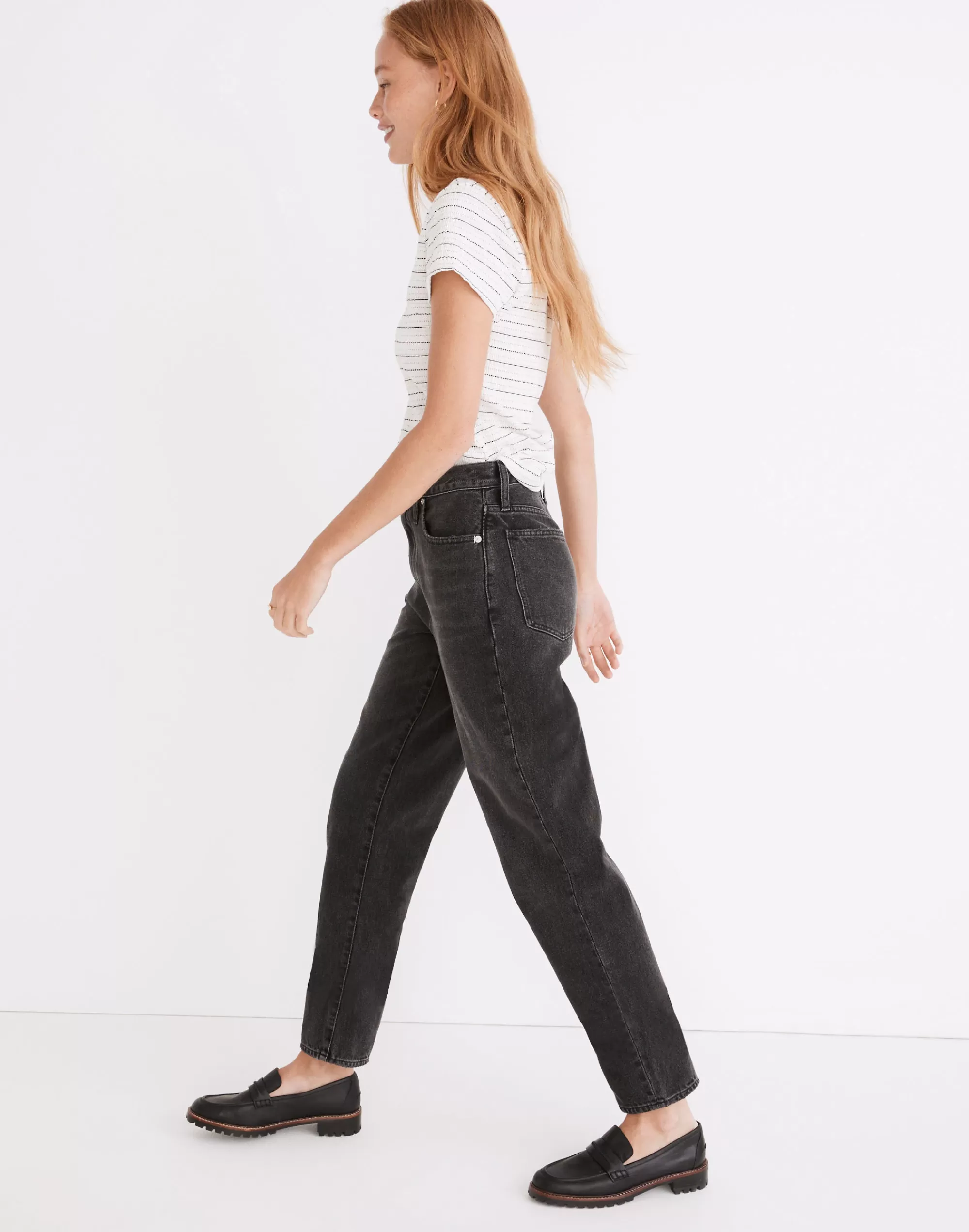 Madewell Baggy Jeans>Baggy Tapered Jeans In Mackinnon Wash