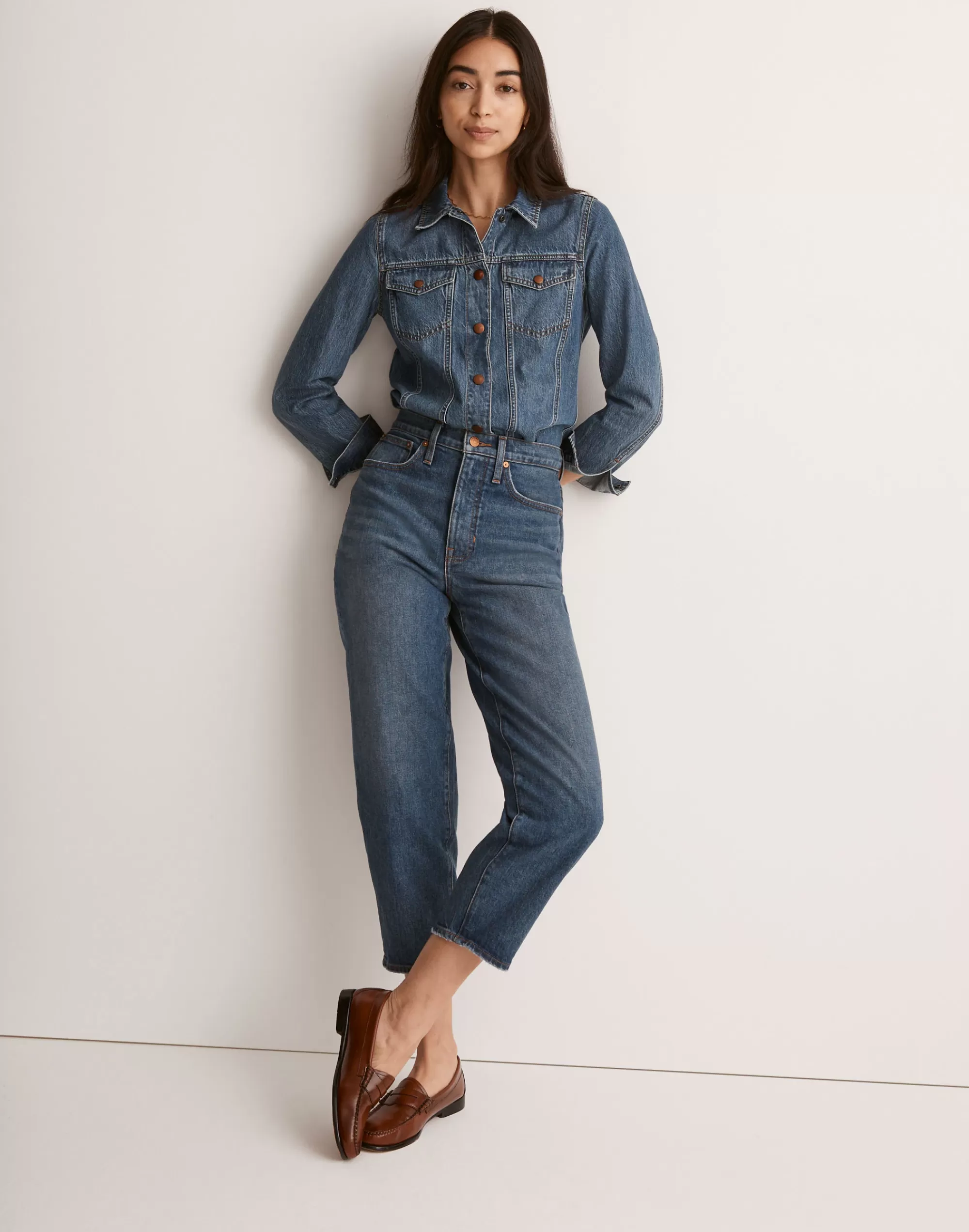 Madewell Wide-Leg Jeans>Balloon Jeans In Ellisboro Wash