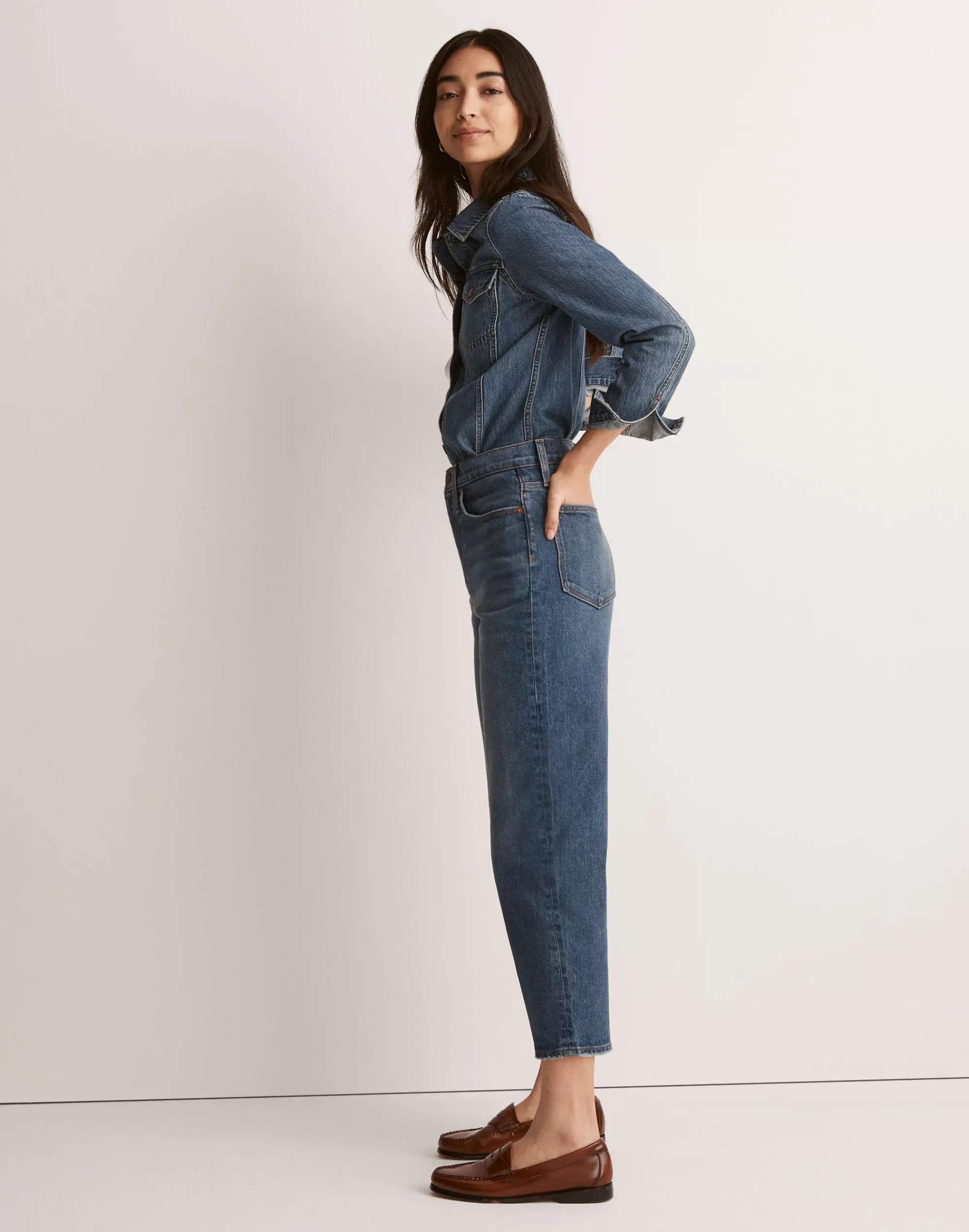 Madewell Wide-Leg Jeans>Balloon Jeans In Ellisboro Wash