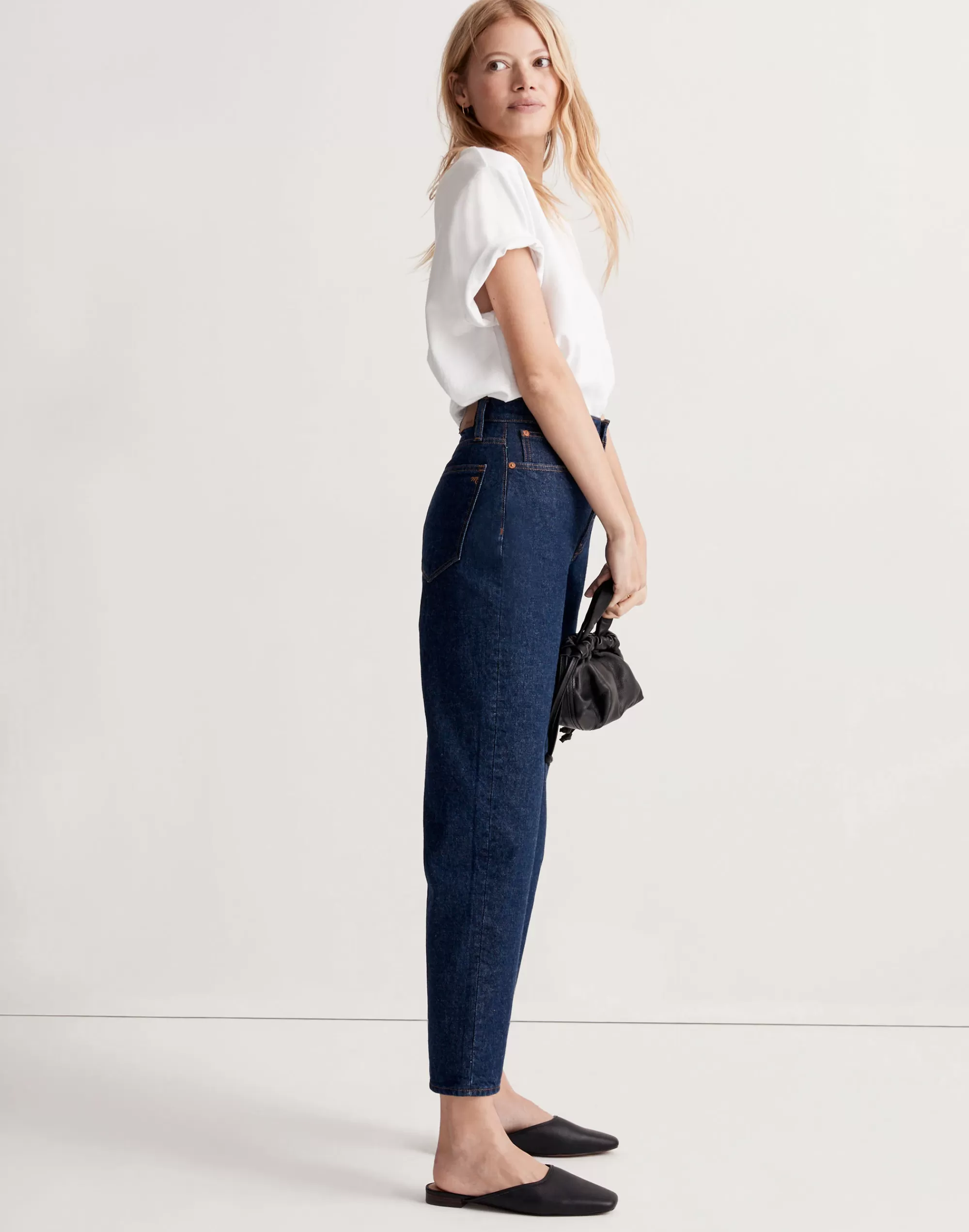 Madewell Wide-Leg Jeans>Balloon Jeans In Mapleside Wash