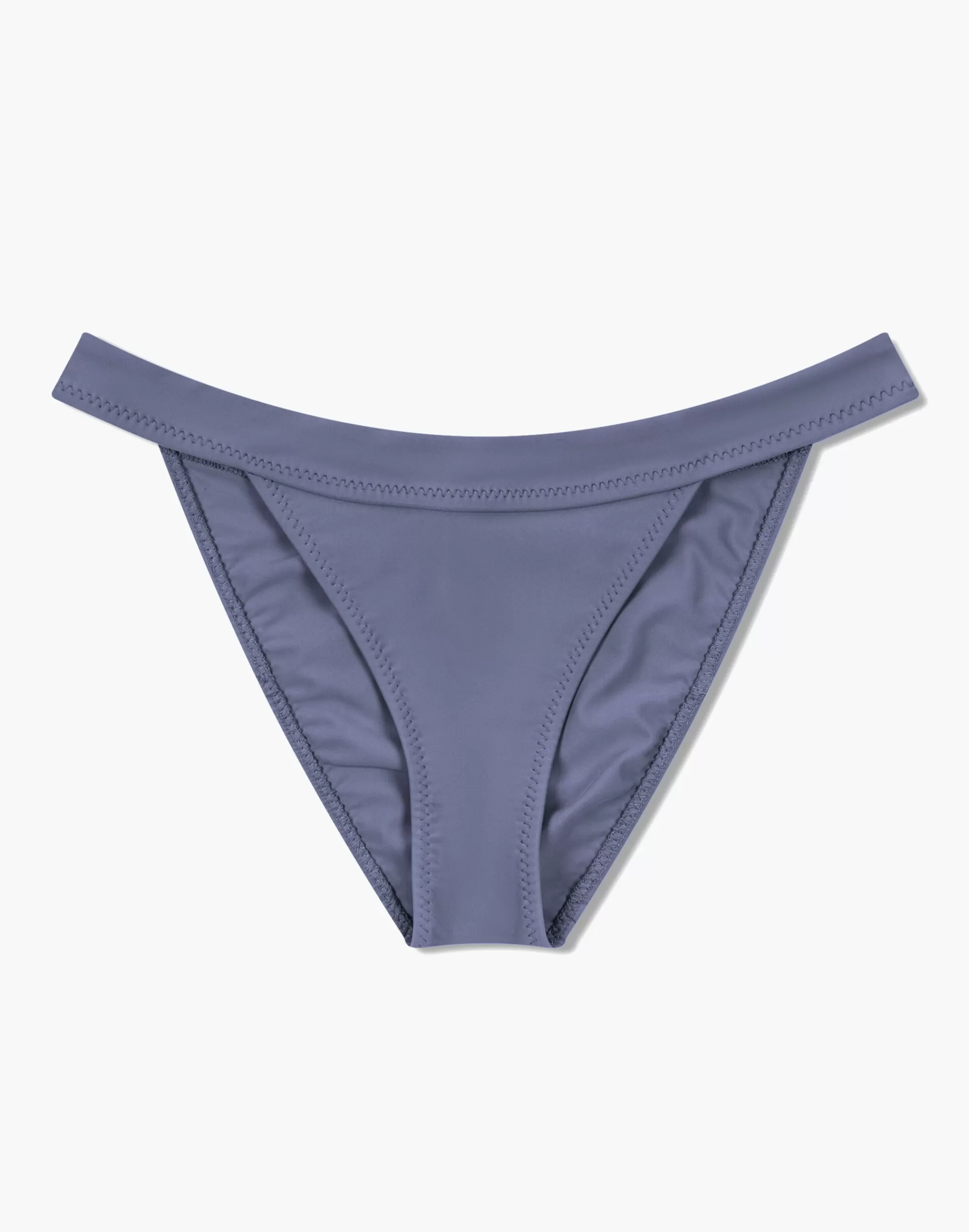 Madewell Swim>Band Brief Bikini Bottom Purple