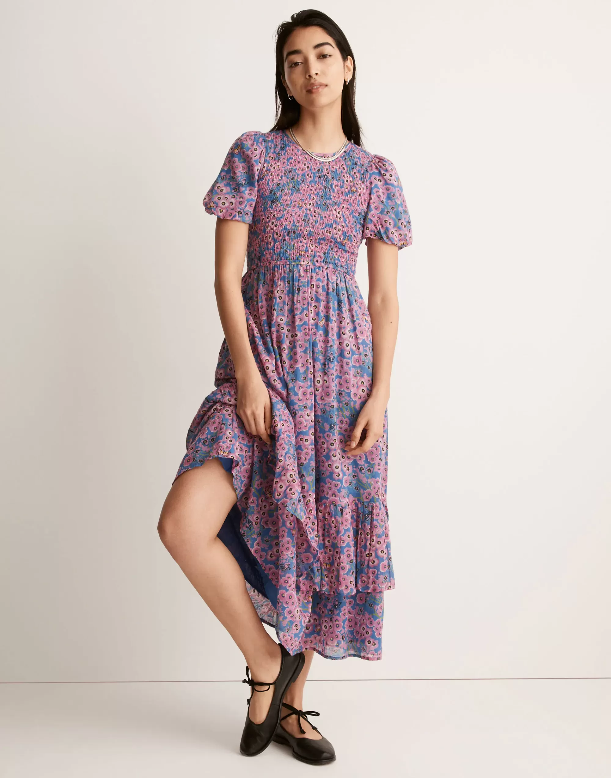 Madewell Dresses>Banjanan Quant Dress Dazzling Blue