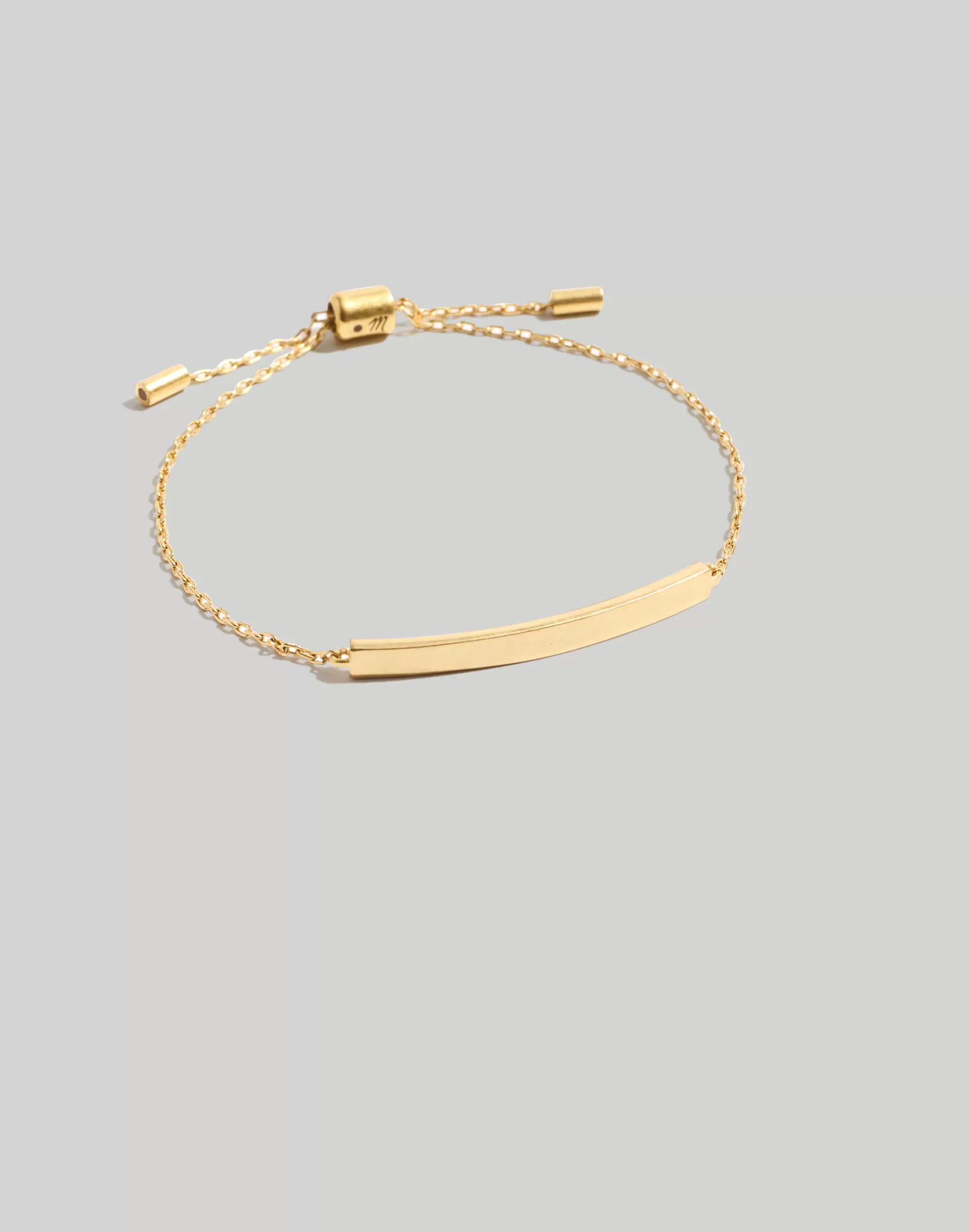 Madewell Bracelets>Bar Chain Bracelet Vintage Gold