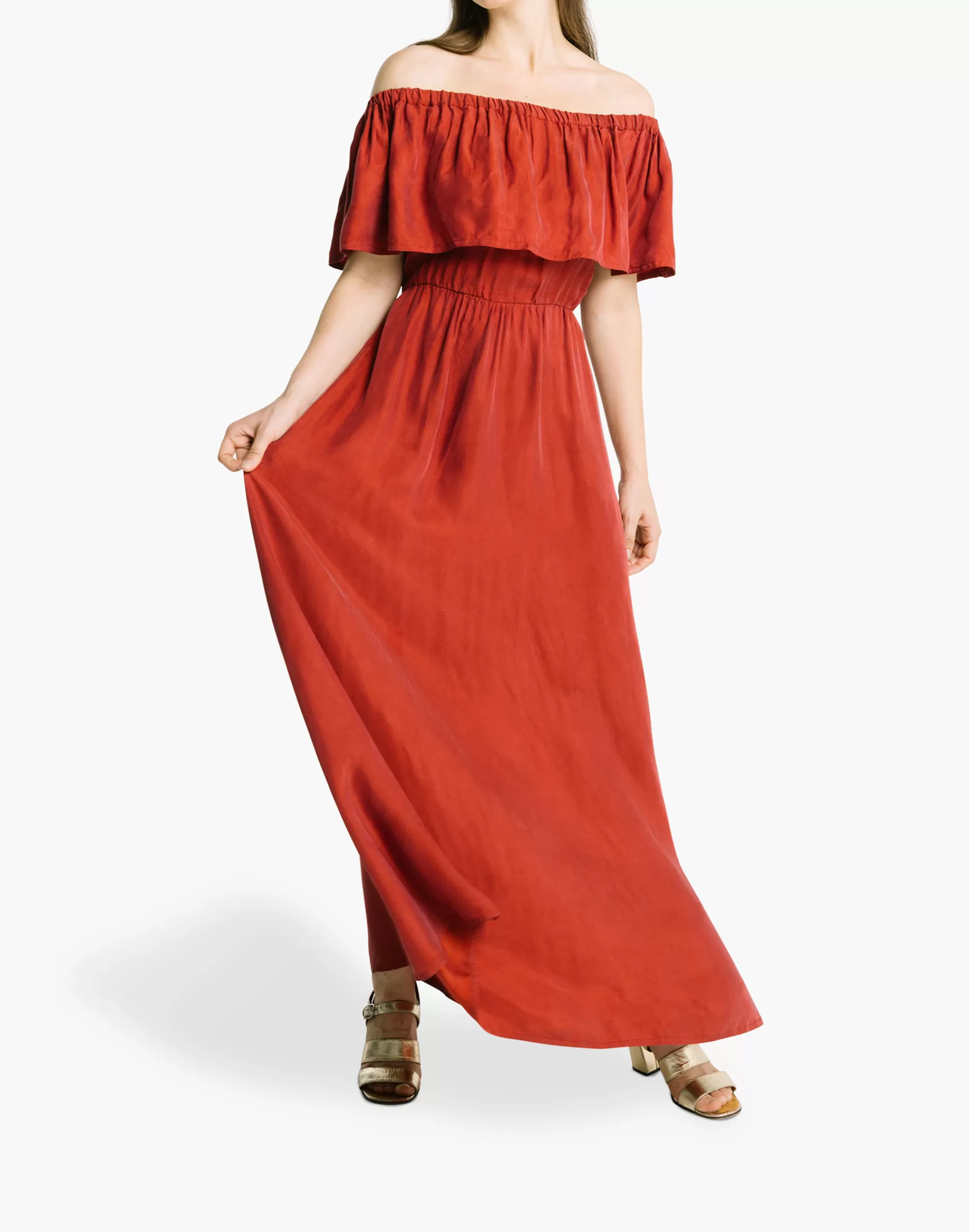 Madewell Dresses>Bel Kazan Florence Dress Red