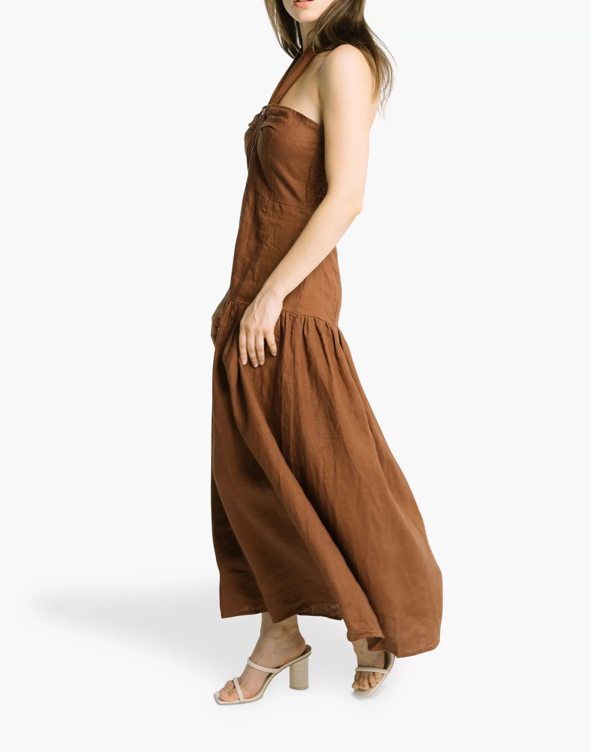 Madewell Dresses>Bel Kazan Lana Dress Brown