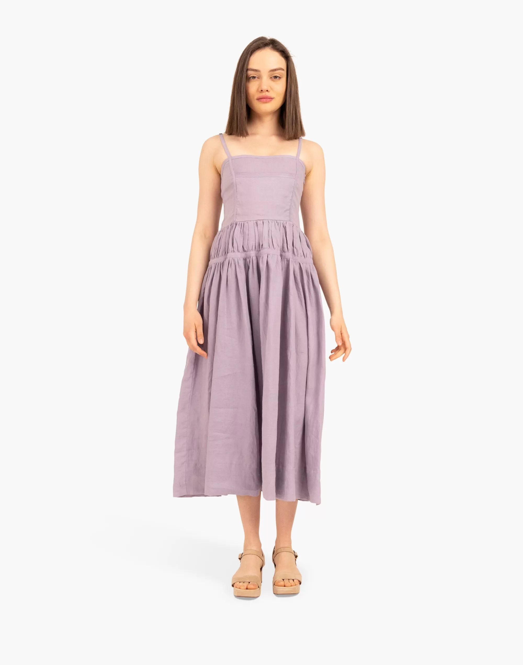 Madewell Dresses>Bel Kazan Pippa Dress Lilac