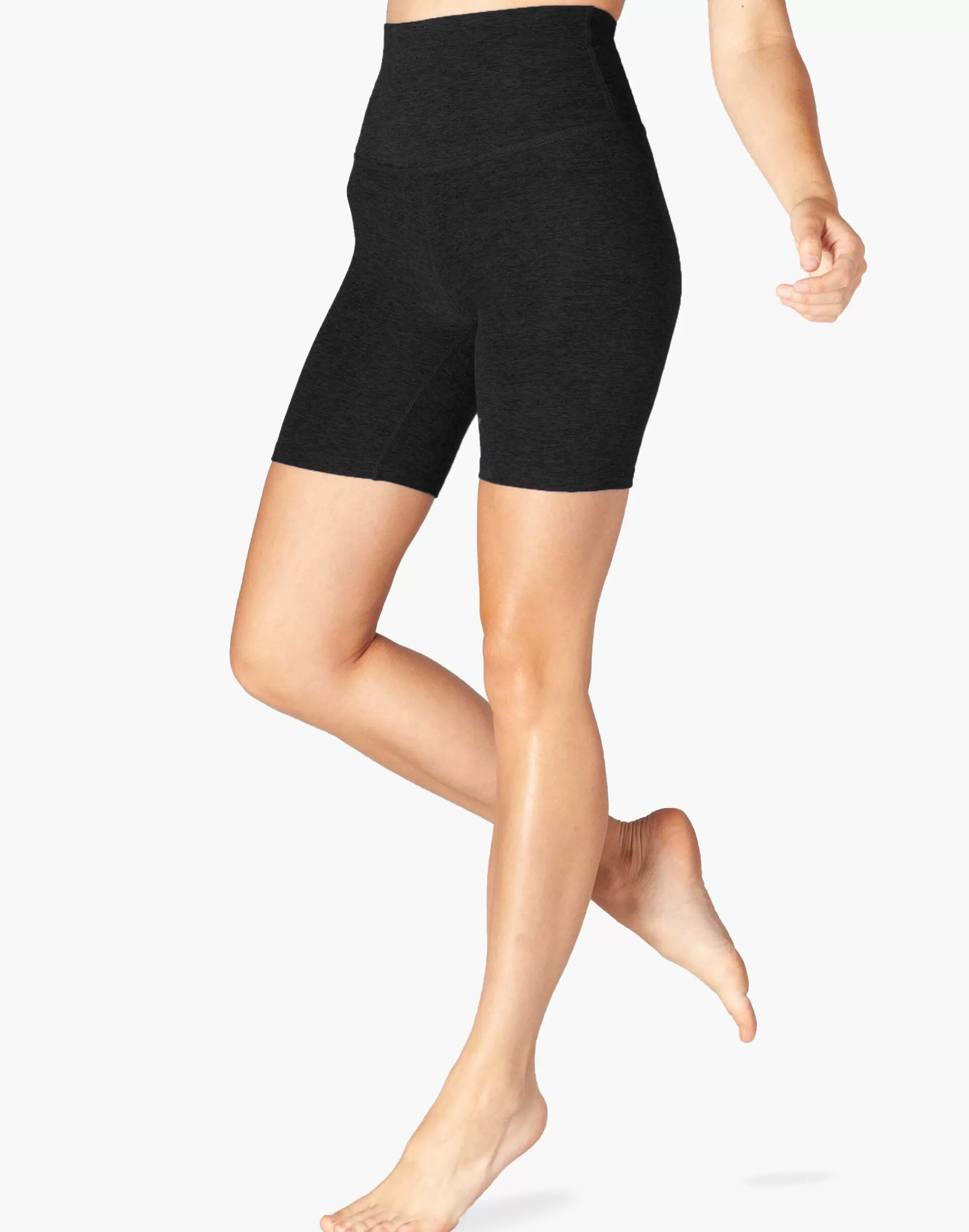 Madewell Activewear>Beyond Yoga Spacedye High Waisted Biker Short Black