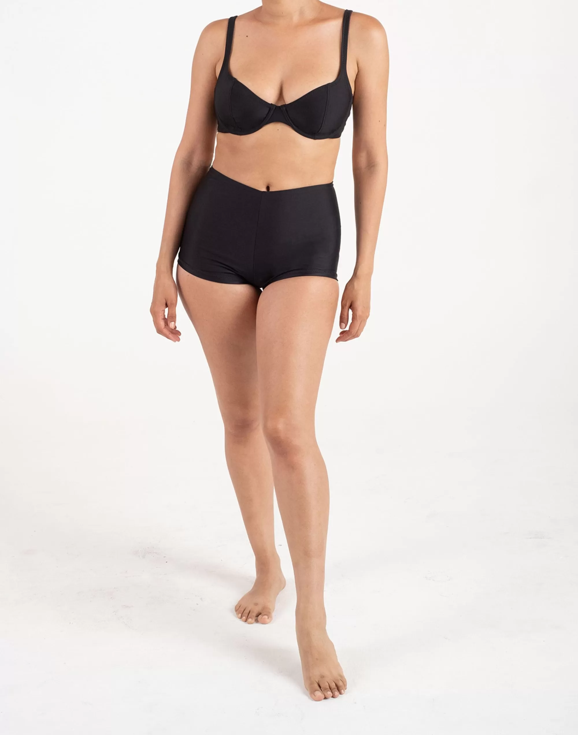 Madewell Swim>Billie Wire Top Black