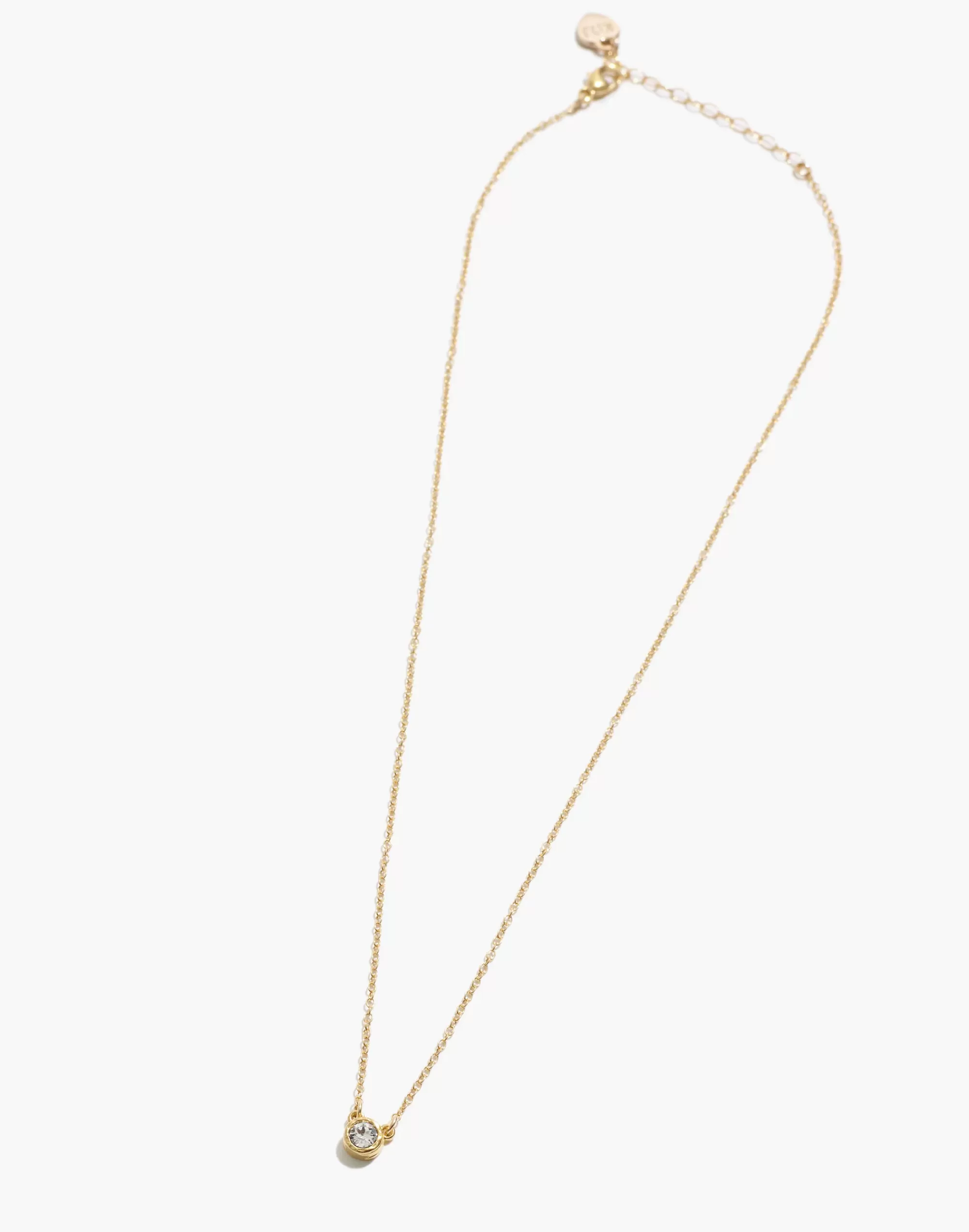 Madewell Necklaces>Birthstone Necklace April